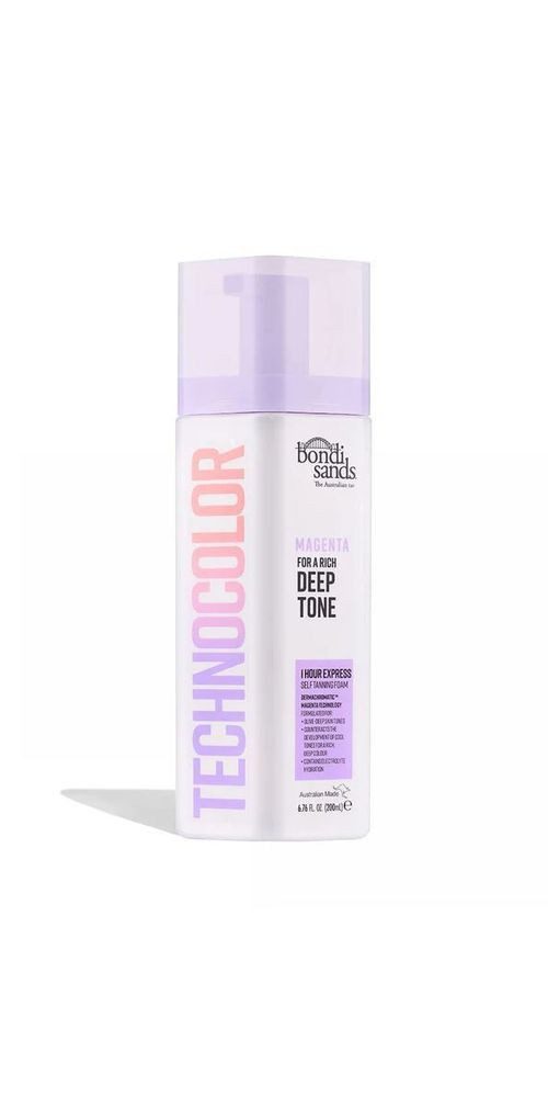 Bondi Sands Selbstbräunungslotion Bondi Sands Self Tanning Foam Technocolor 1 Hour Express Magenta 200ml