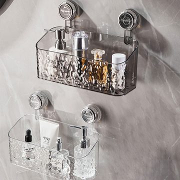 Welikera Duschablage Duschablage, abnehmbare Seife Shampoo Badezimmer Aufbewahrungsbox