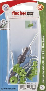 fischer Schrauben- und Dübel-Set Fischer Gipskartondübel GK green RH 22 mm - 5