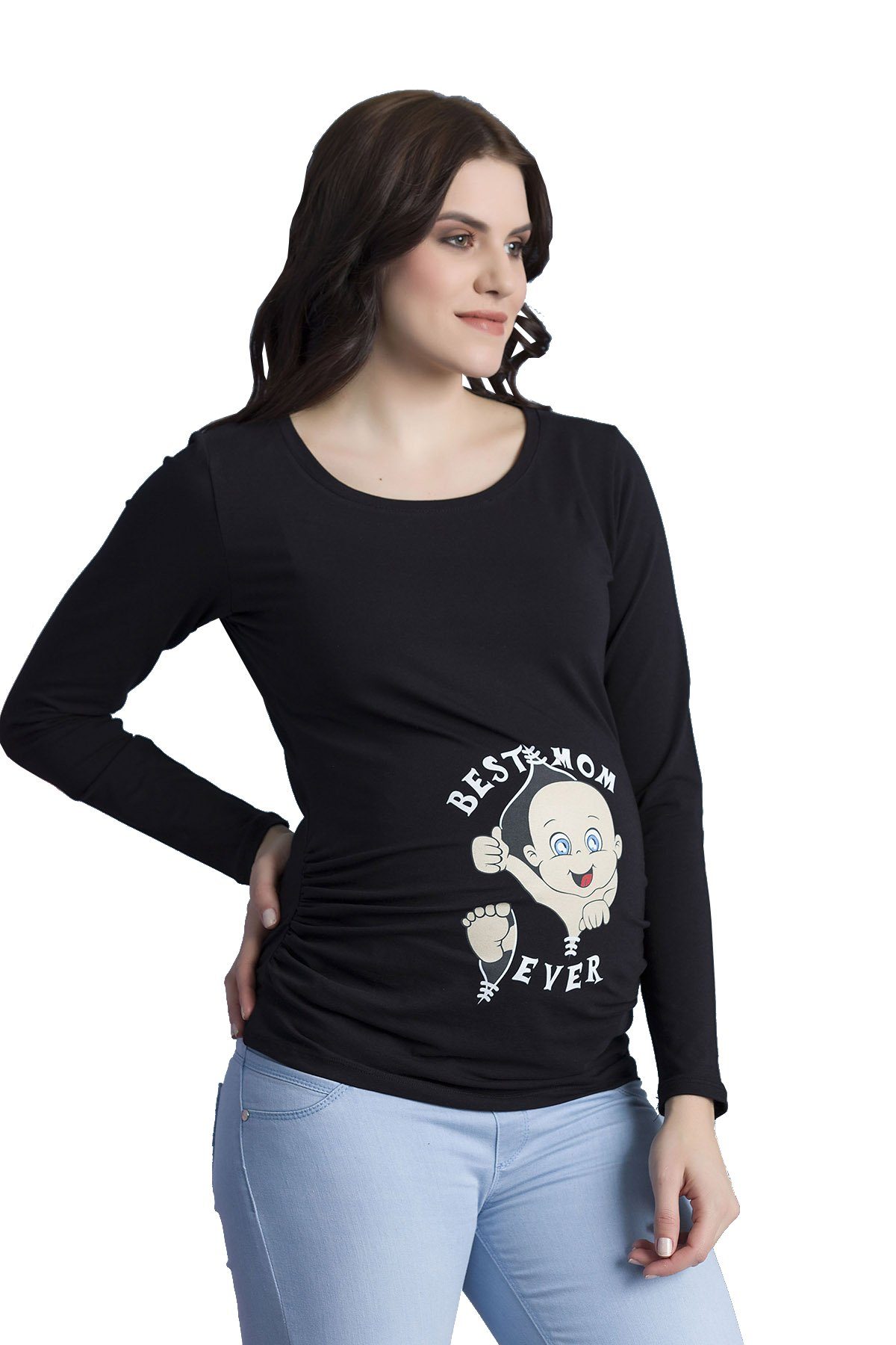 Umstandsshirt Best Mom Ever