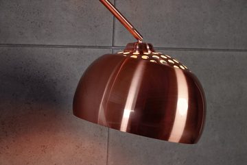 riess-ambiente Bogenlampe LOUNGE DEAL 170-210cm kupfer, ohne Leuchtmittel, Wohnzimmer · Metall · verstellbar · Modern Design