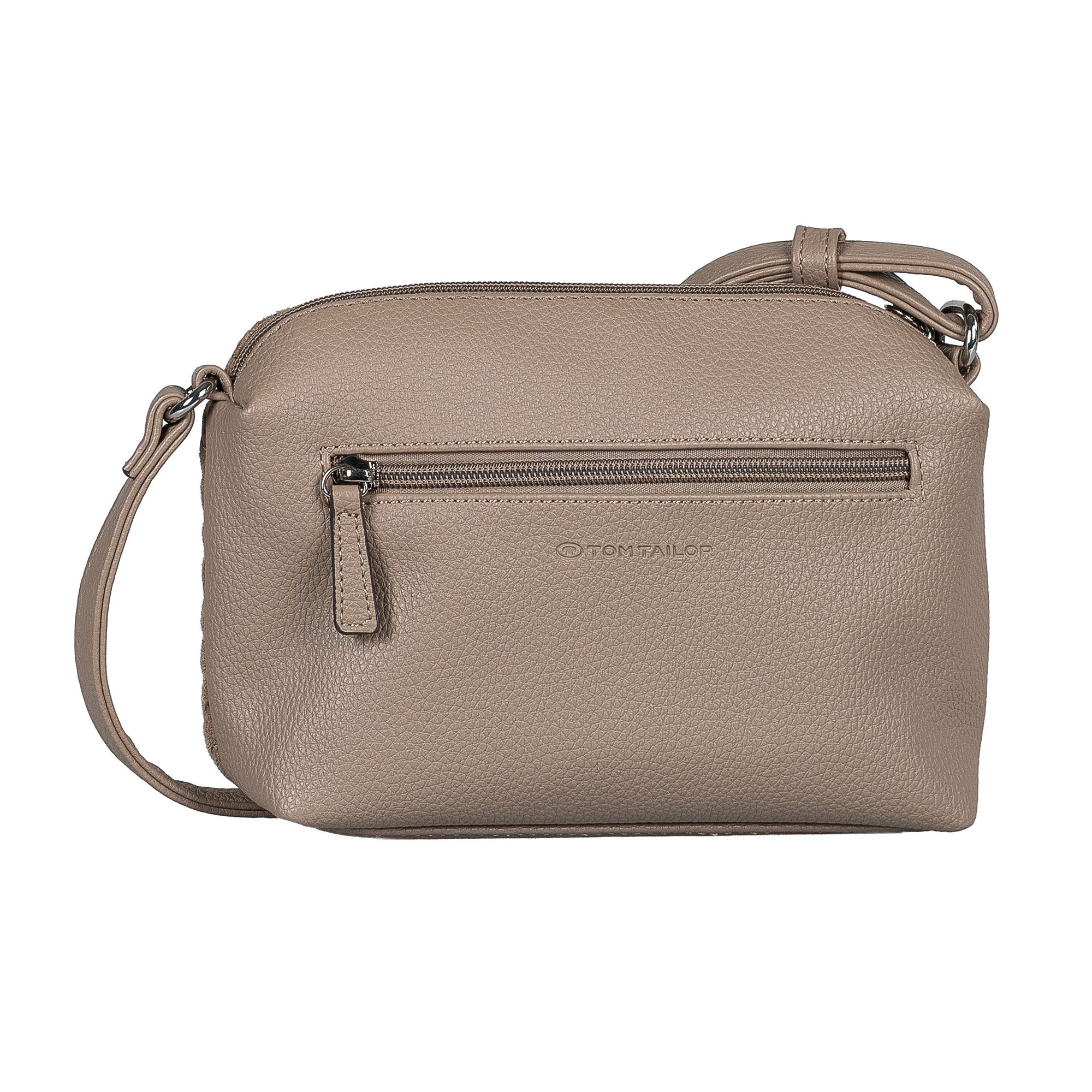 TOM TAILOR Handtasche Xanthia, Damen Umhängetasche mit Prägung
