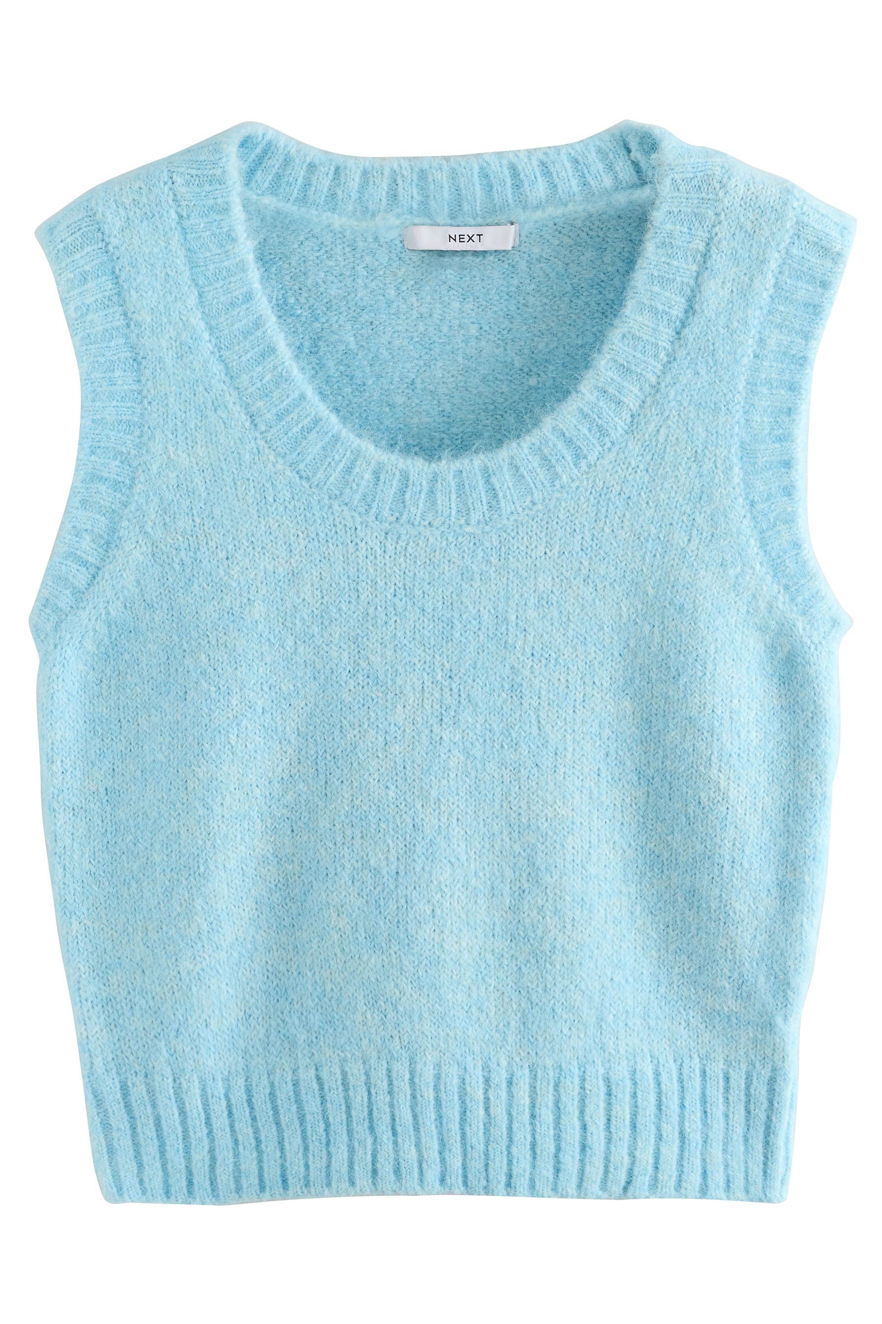 Next Trägertop Tank-Stricktop mit U-Ausschnitt und Alpakawolle (1-tlg) günstig online kaufen