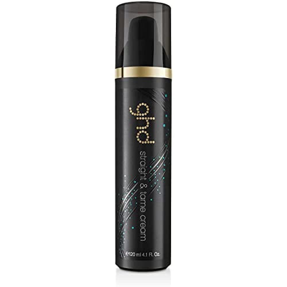 GHD Glättungsbalsam Straight & Tame Cream - 120ml Glättungscreme, für dickes Haar, Glättungscreme, Pflege, Glatte Haare Haarcreme für langen Halt Locken & welliges Haar