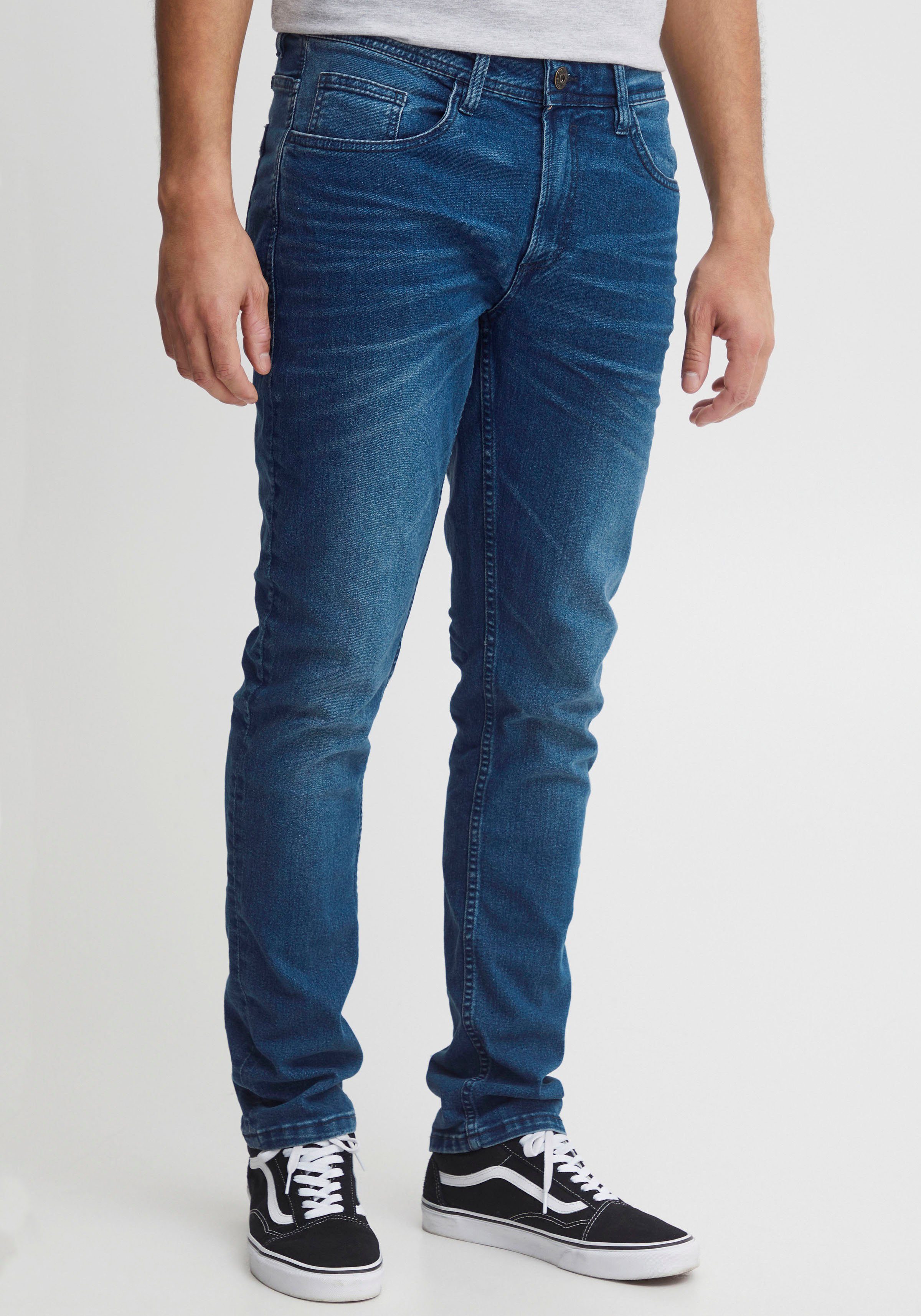 Blend 5-Pocket-Jeans BL-Jeans Twister fit Regular Fit, mit Abriebeffekten