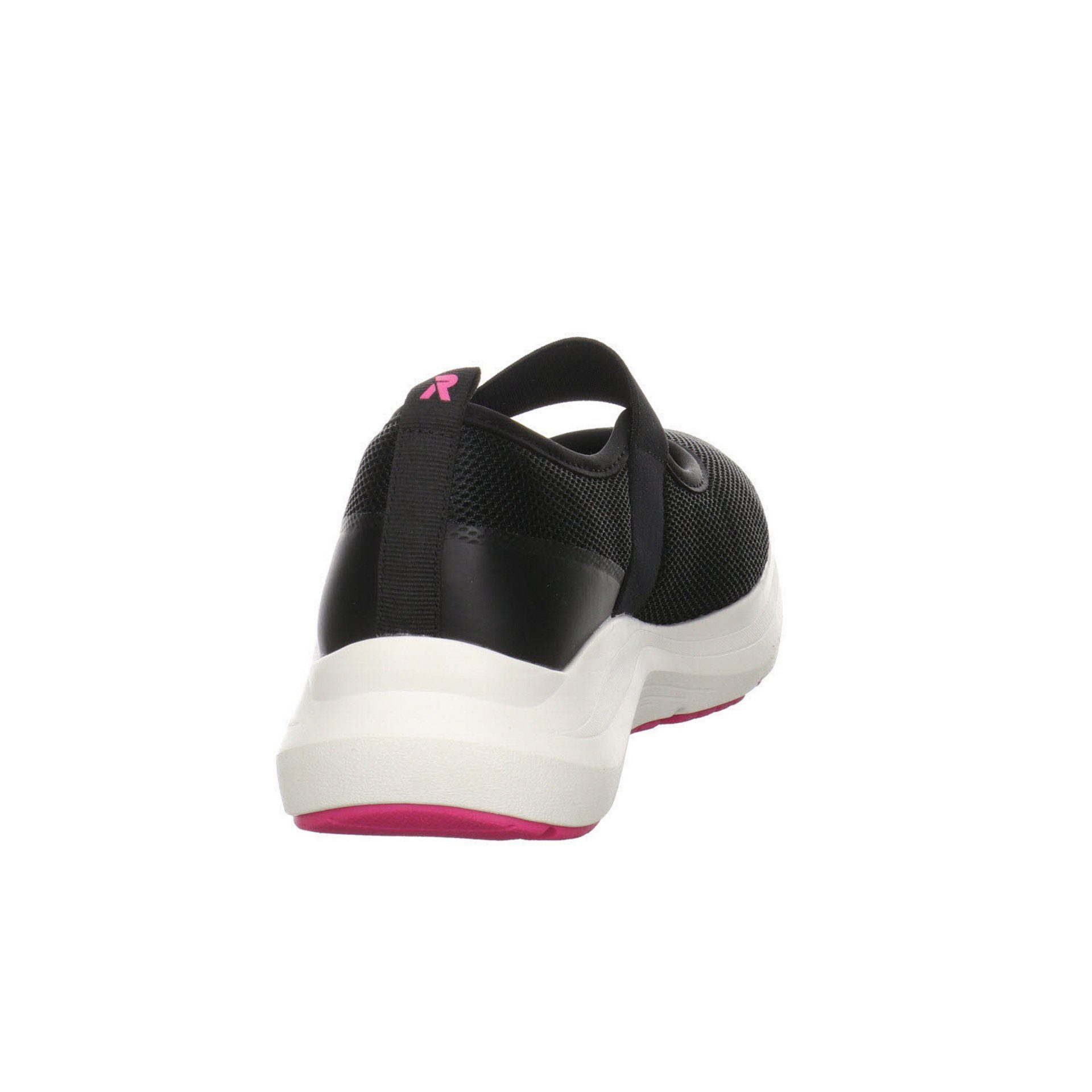 Schuhe schwarz/schwarz/nero Rieker R-Evolution Ballerina Ballerina Textil Ballerinas