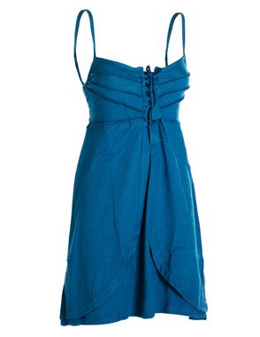 Vishes Sommerkleid Damen Babydoll-Kleid Tunika-Kleid Sommerkleid verstellbare Träger Hippie, Elfen Sytyle