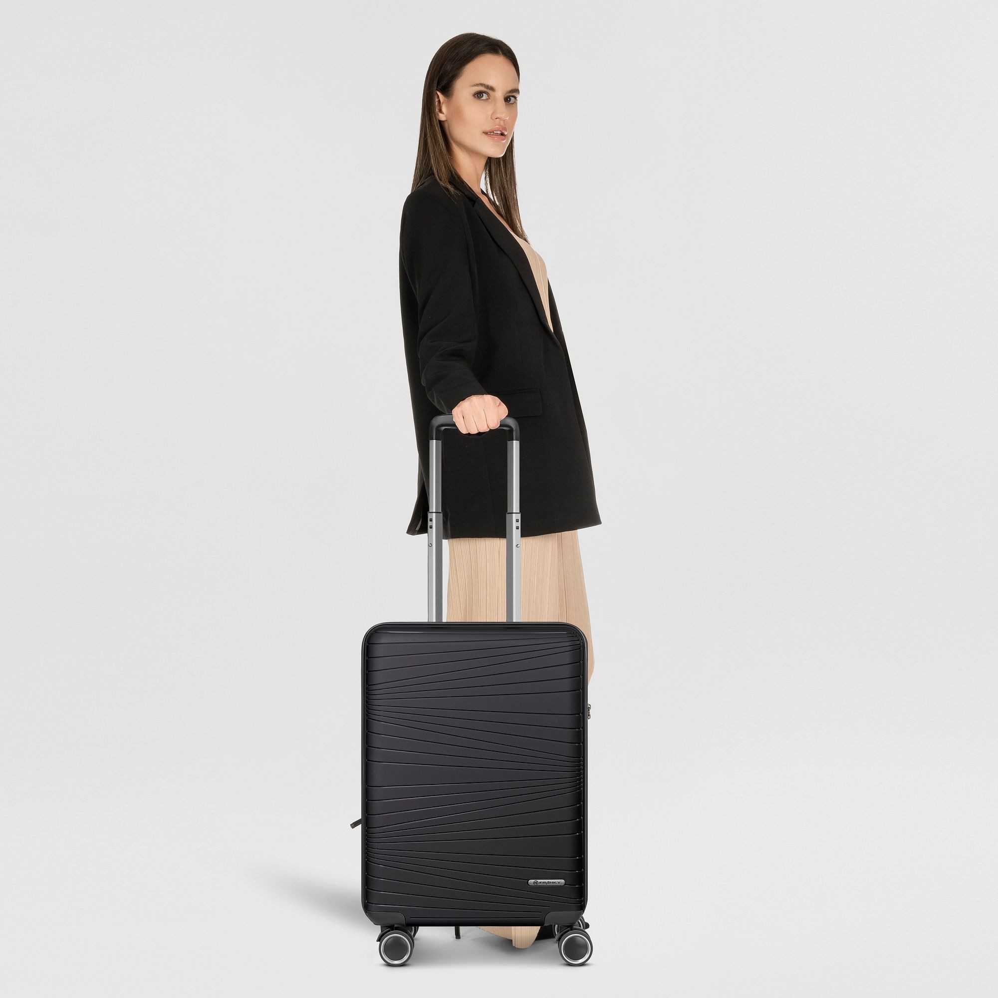 Franky Hartschalen-Trolley Dallas 3.0, 4 Rollen, Polypropylen günstig online kaufen