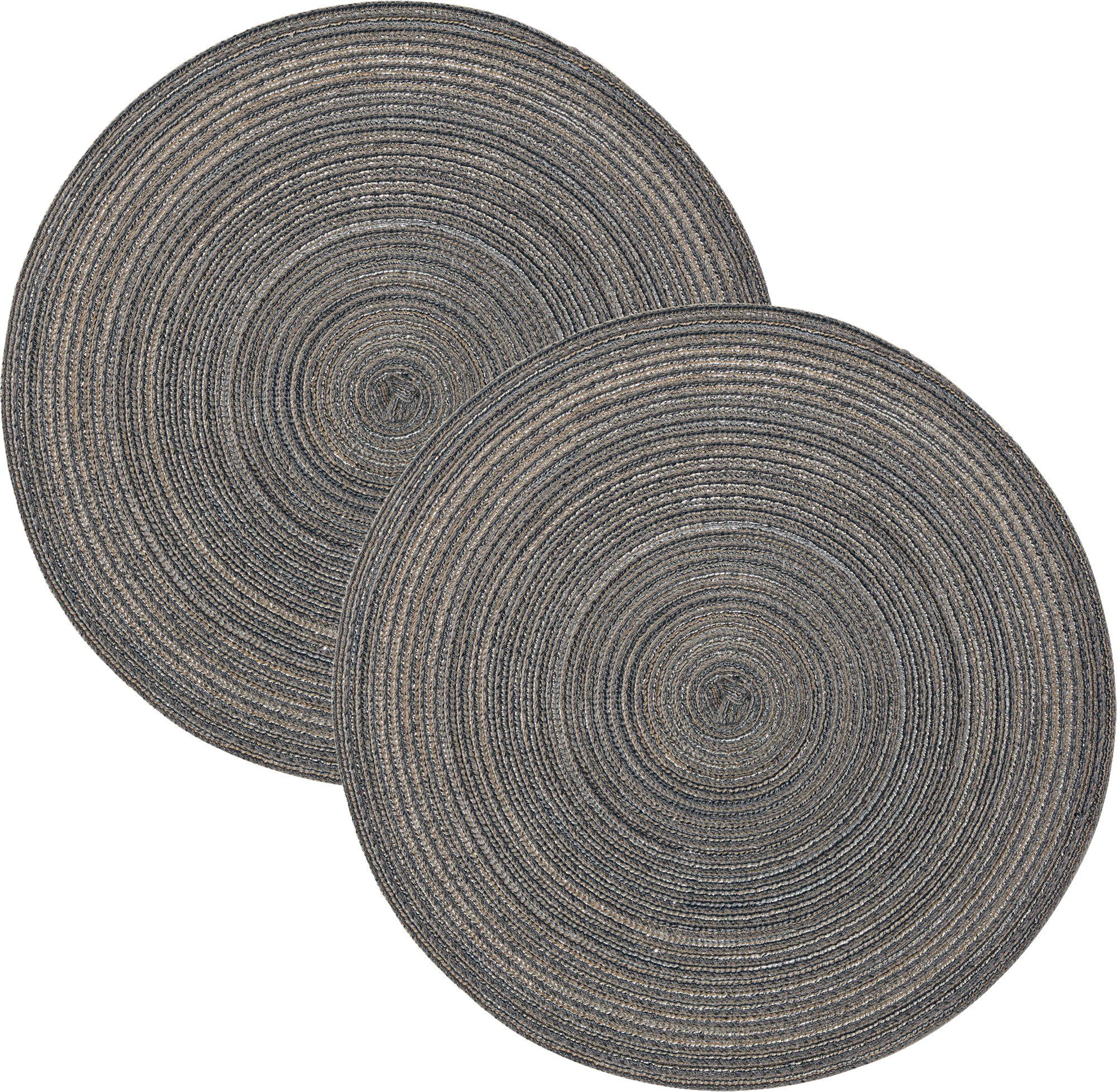 PICHLER Platzset Tischset "Samba" 2er-Pack, Uni günstig online kaufen