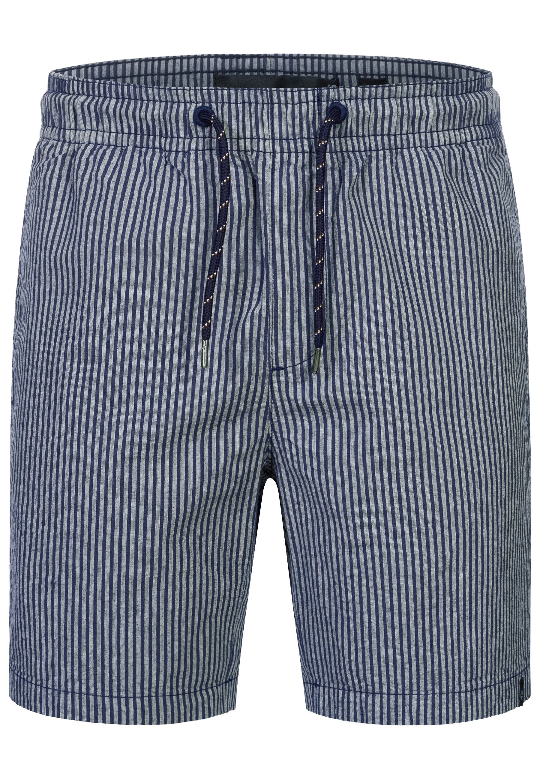 Indicode Chinoshorts INAlizzo aus Seersucker-Material für günstig online kaufen