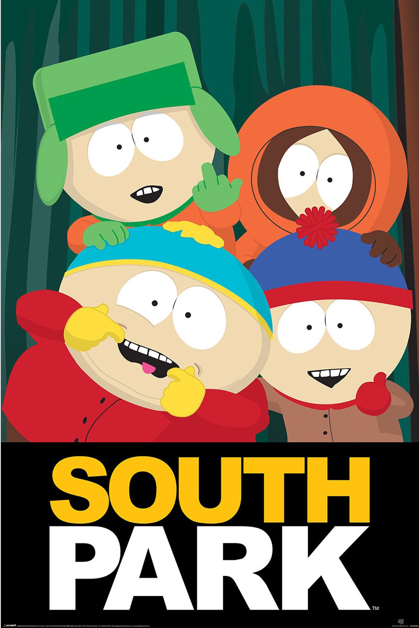 Poster South Park - Cast - Poster 61x91,5 cm günstig online kaufen