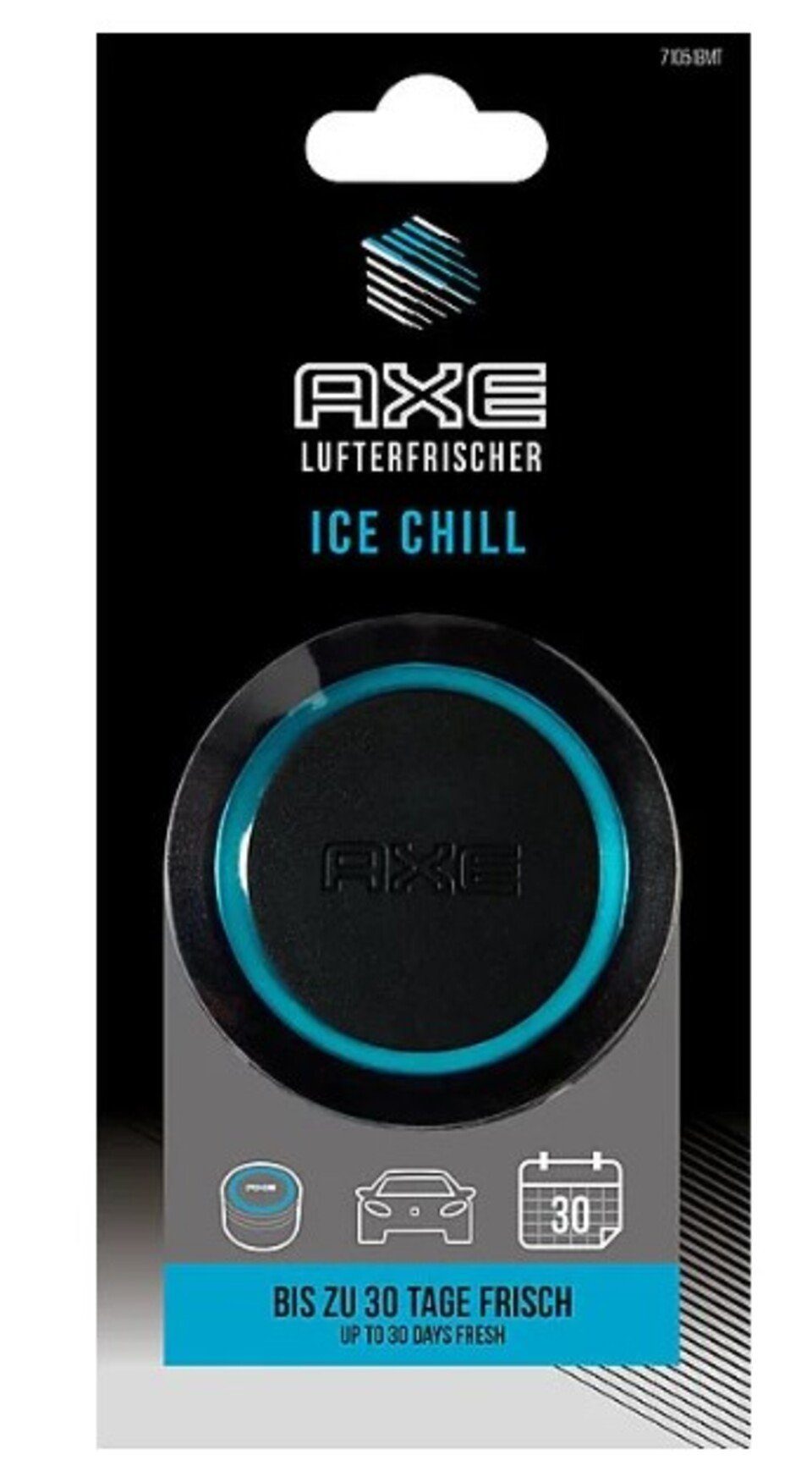 Lufterfrischer Gel Can (1-St), Raumduft Auto Chill axe Ice 125g