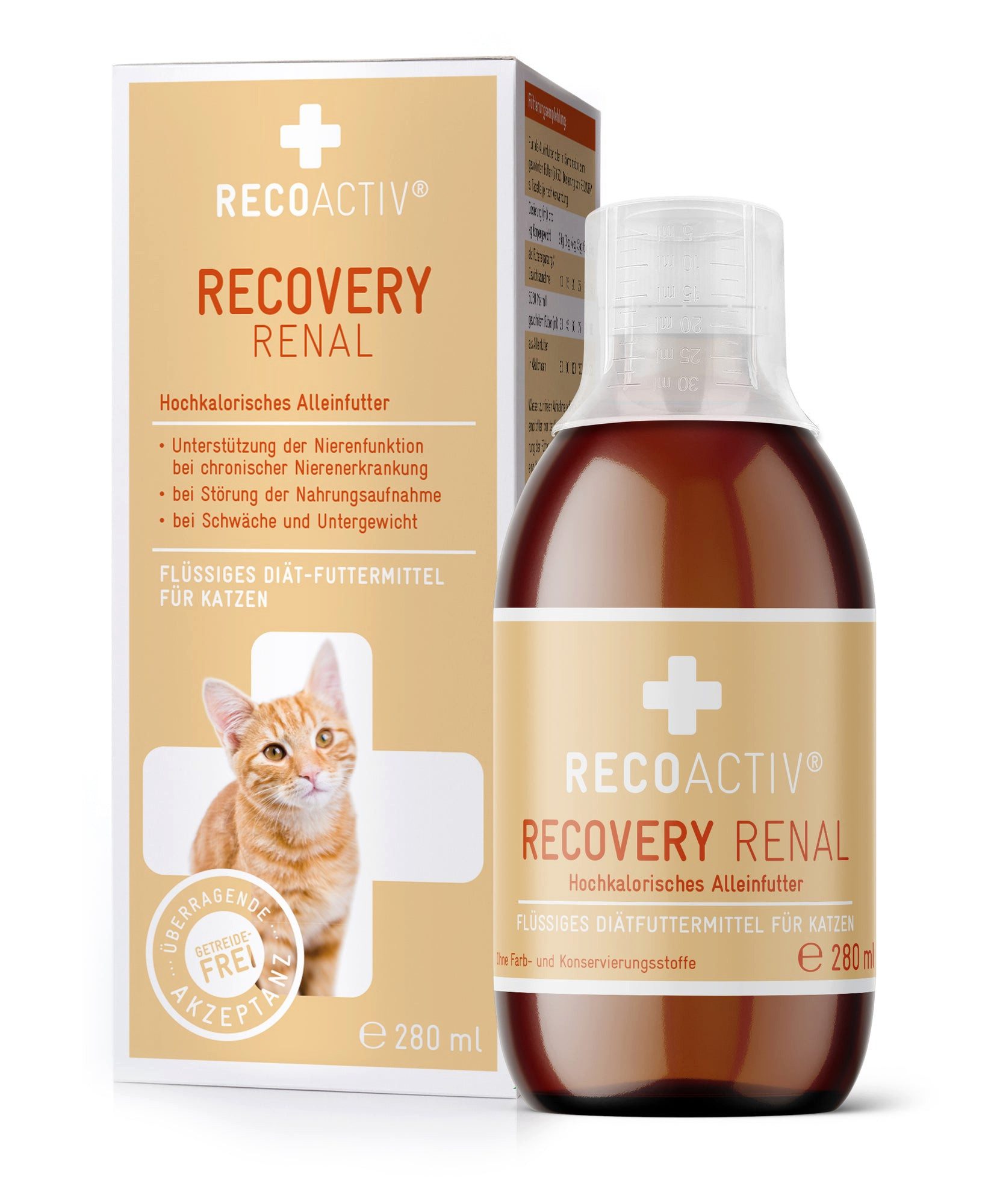 RECOACTIV Recovery Renal Tonicum, Ergänzungsfuttermittel für: Katze
