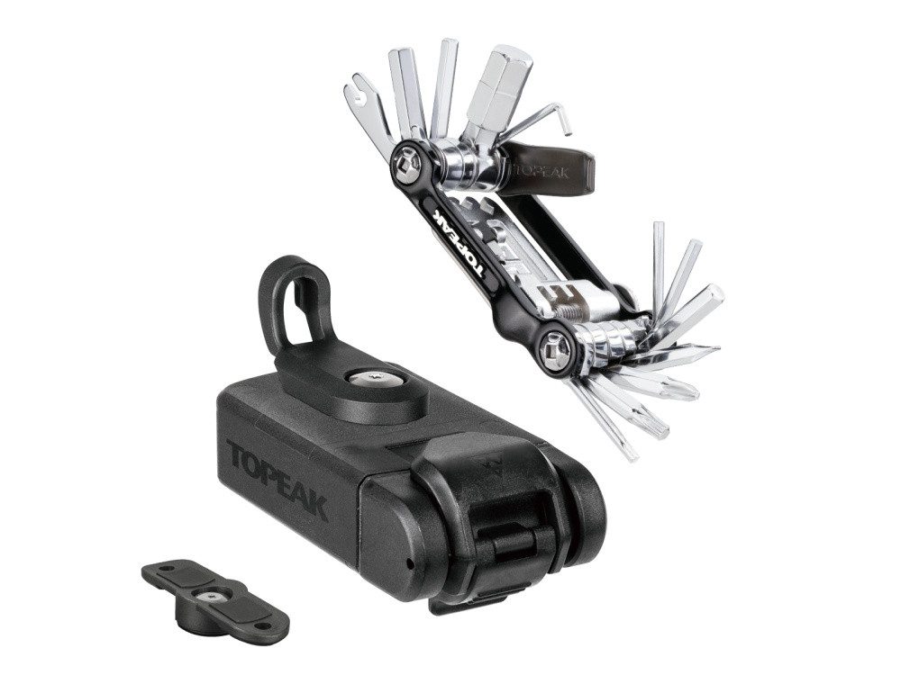 Topeak Multitool Ninja Master Toolbox T20 mit Mini 20 PRO, Fahrradwerkzeug delux