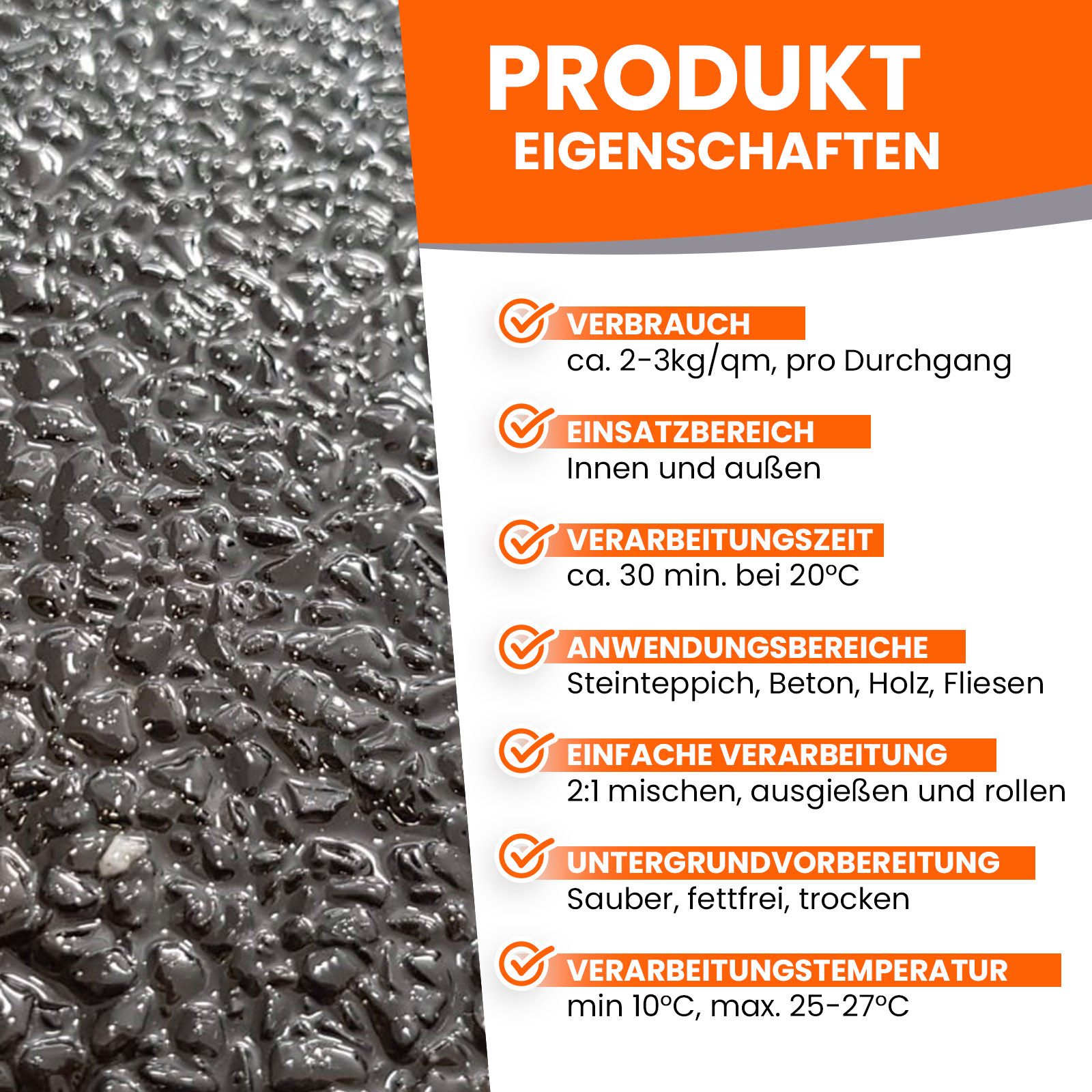 BEKATEQ Bodenversiegelung BK-640EP, Steinteppich Porenfüller Epoxidharz günstig online kaufen