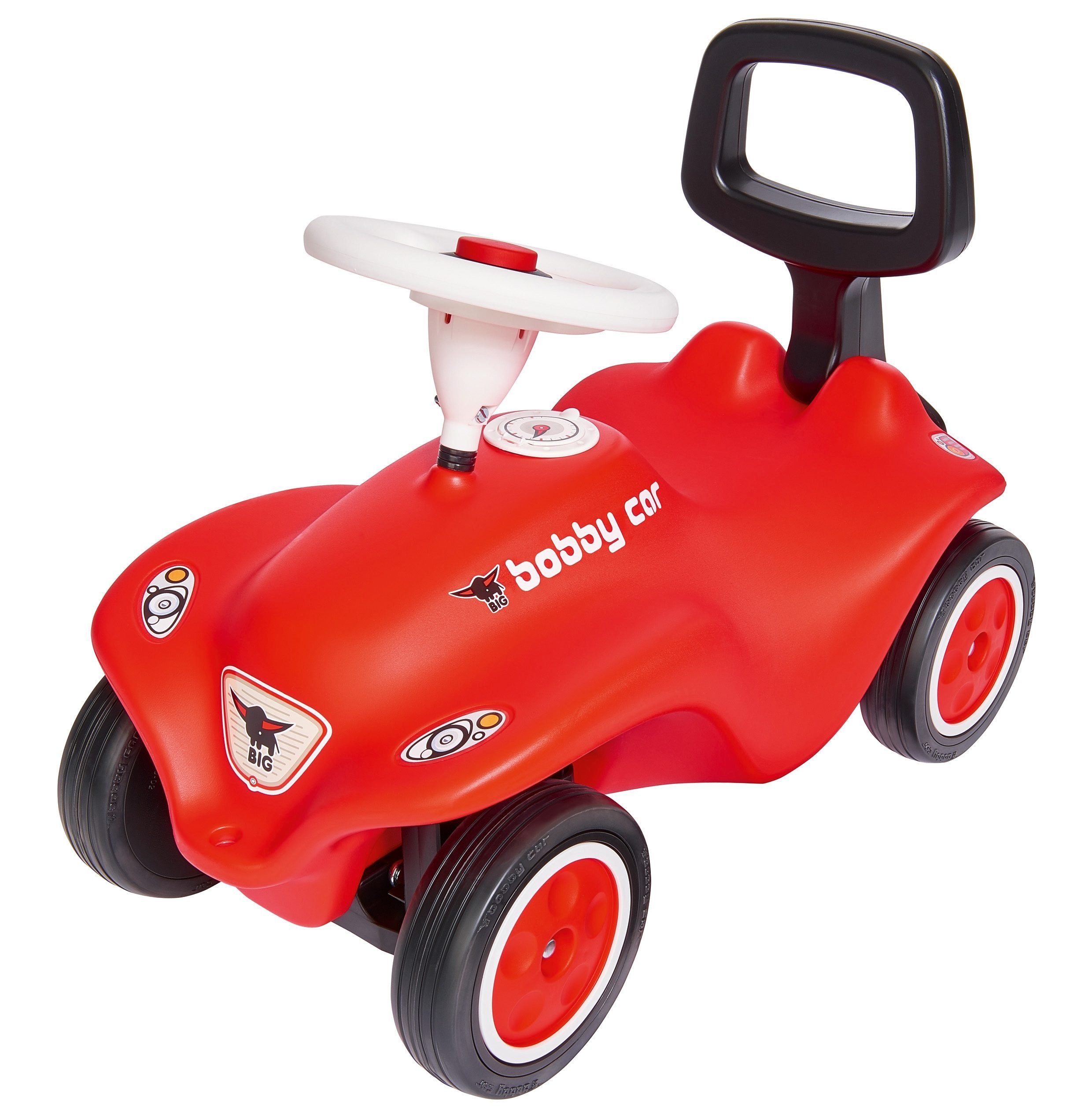 BIG Kinderfahrzeug Lauflernhilfe BIG Bobby Car Walker 2in1 Zubehör, 2in1 Rückenlehne & Lauflernhilfe, Made in Germany