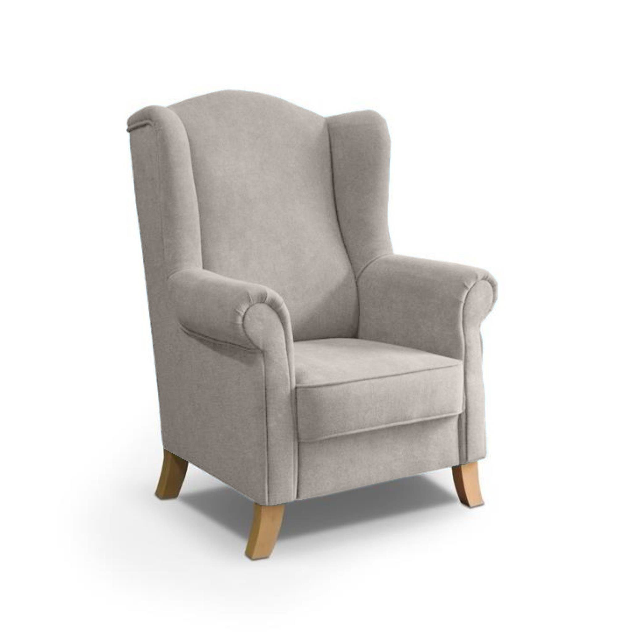 Beautysofa Ohrensessel LEONARDO Sessel Wohnzimmersessel, Fernsehsessel günstig online kaufen
