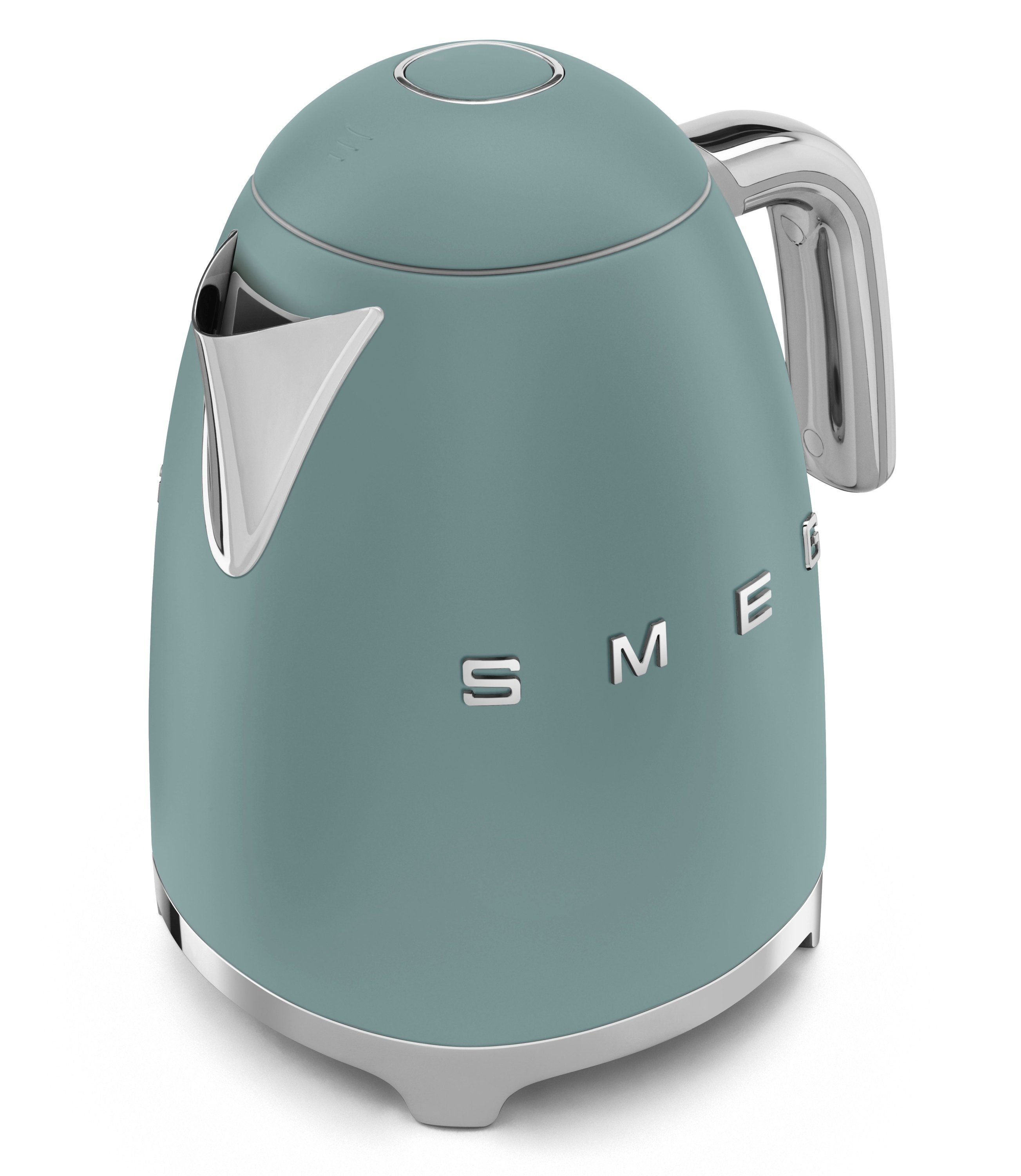 Smeg Wasserkocher Wasserkocher 1,7l Edelstahl 2400 Watt SMEG Emerald