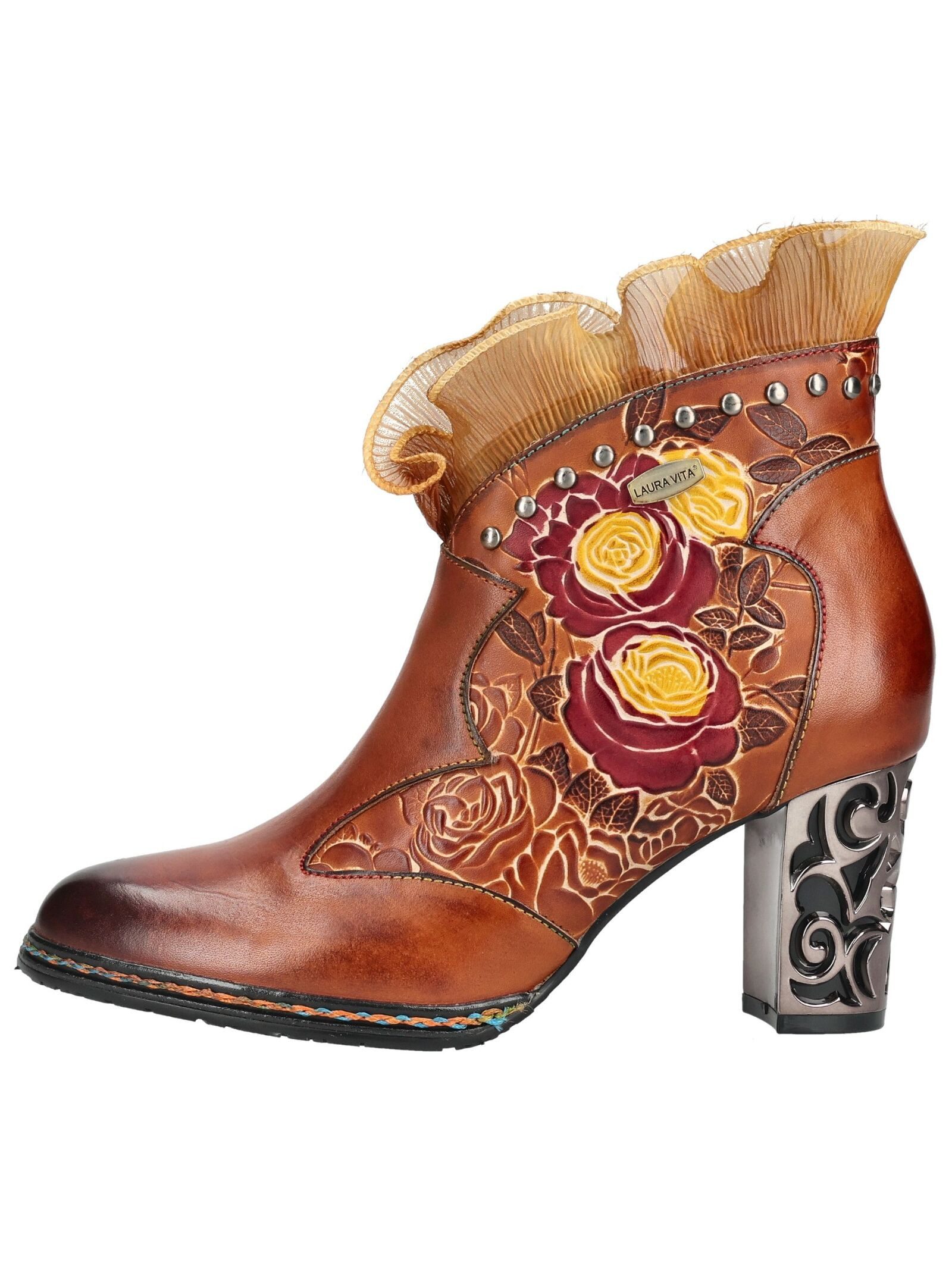 LAURA VITA LAURA VITA Stiefelette Leder High-Heel-Stiefelette