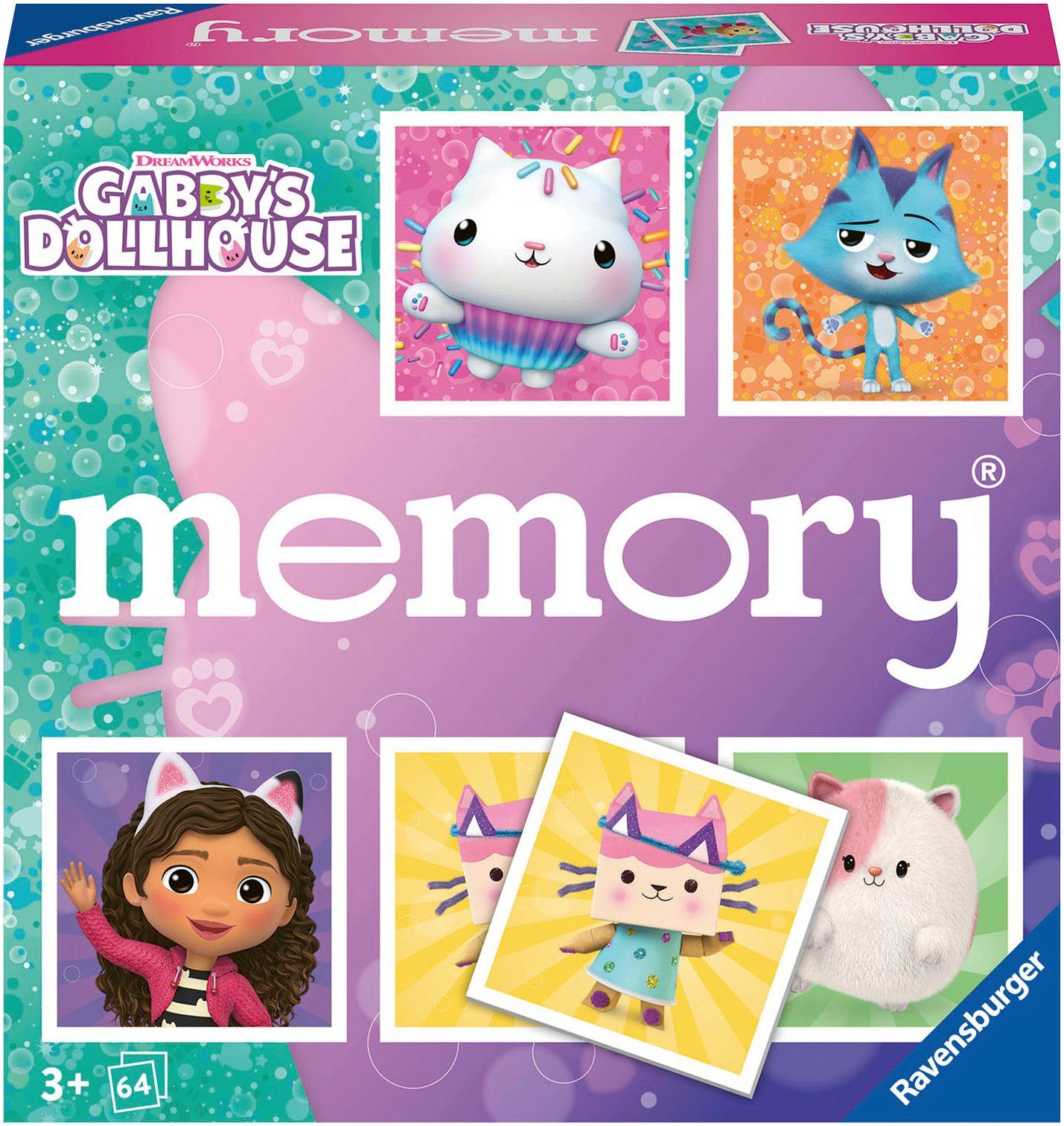 Ravensburger Spiel memory® Gabby's Dollhouse, Made in Europe