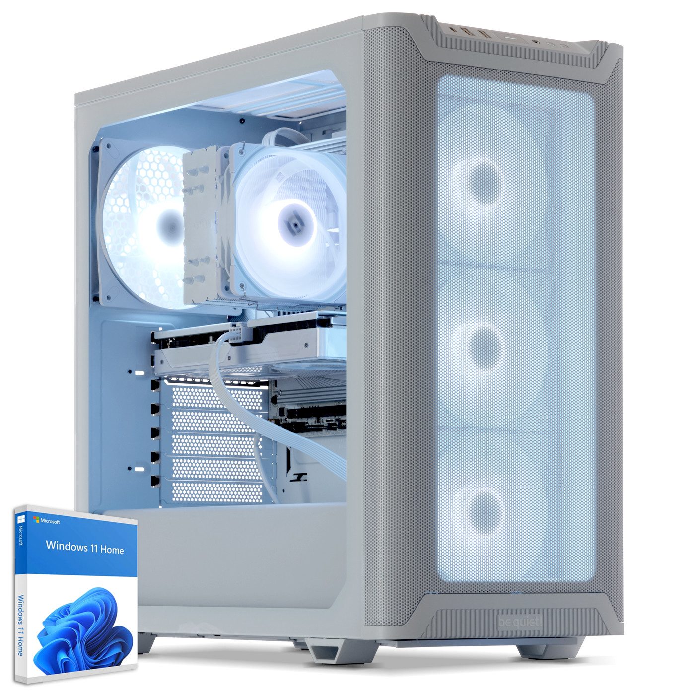 Sedatech UCCW335I1I1HF - Gaming-PC (AMD Ryzen 9 9950X3D 16x 4.3GHz (max 5.7GHz), Radeon RX 9070 XT White 16GB, 32 GB RAM, 2000 GB SSD, Wlan 6E)
