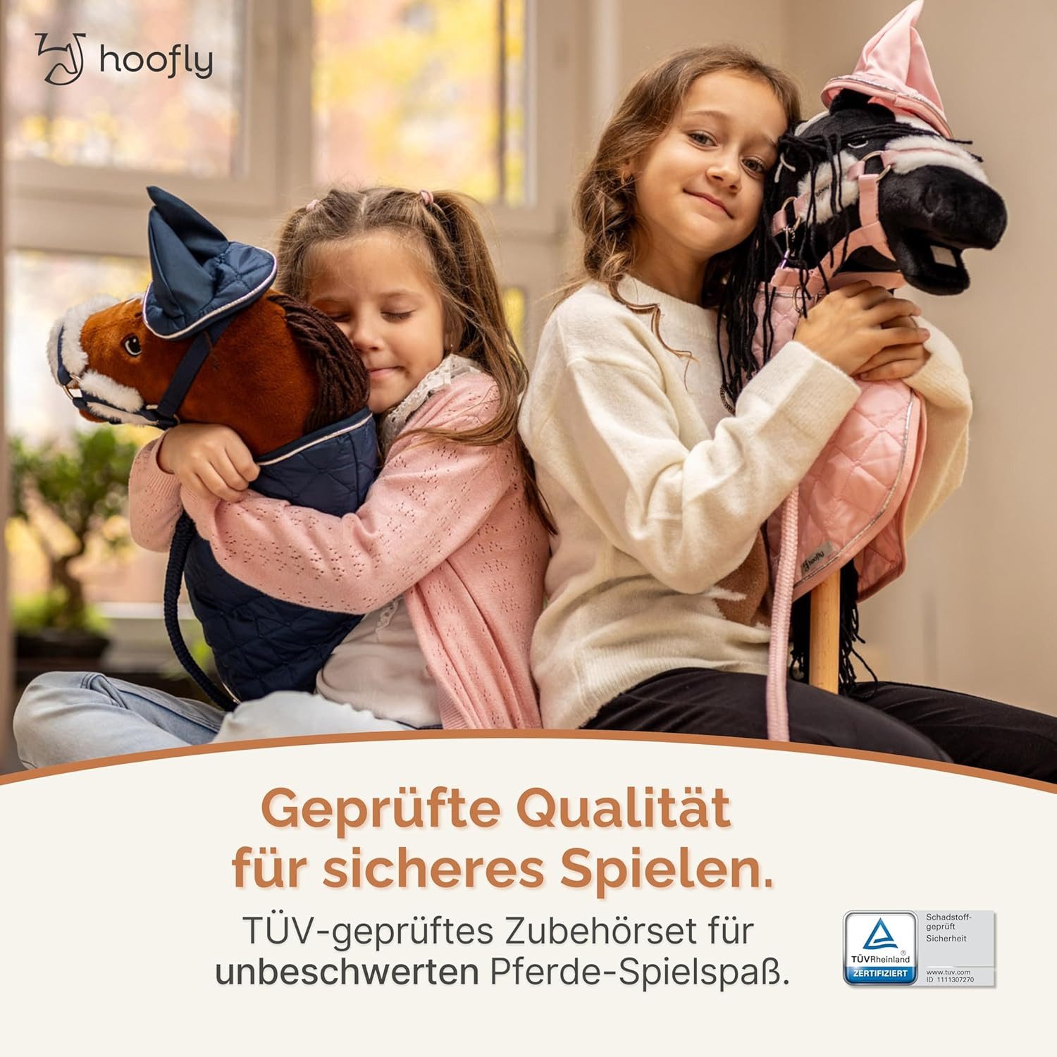 Hoofly Steckenpferd Hobby Horse Zubehör Set, (3er Set, Hobby Horse Zubehör Set)