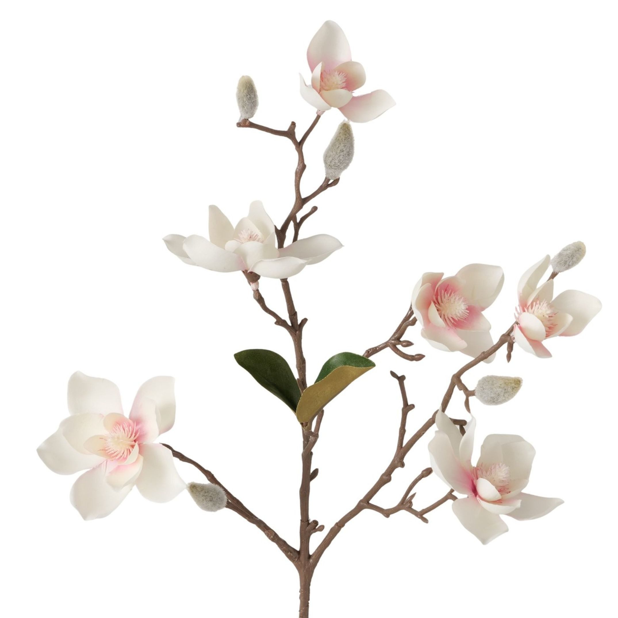 Kunstzweig Boltze Dekozweig Magnolie, 64 cm lang, 2077914, BOLTZE GRUPPE GmbH