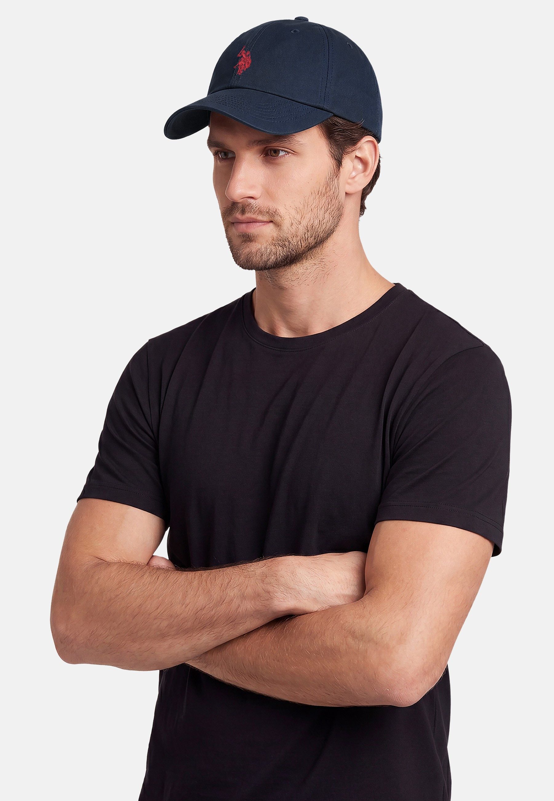U.S. Polo Assn. Baseball Cap USKaii – Unisex Kappe mit verstellbarem Strapback 100 % Baumwolle, atmungsaktiv und mit Logo-Stickerei