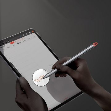 Baseus Eingabestift-Adapter Baseus Stylus Pen Eingabestift kompatibel mit iPad Grau