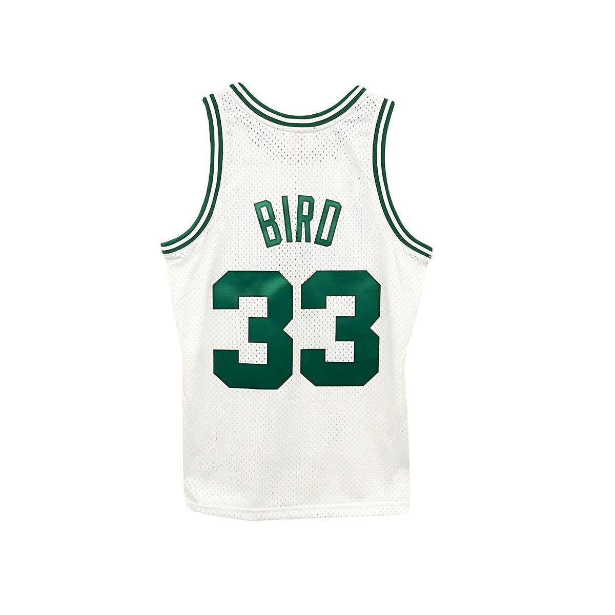 Boston Celtics Bird Ness & Larry 1985-86 Mitchell Basketballtrikot