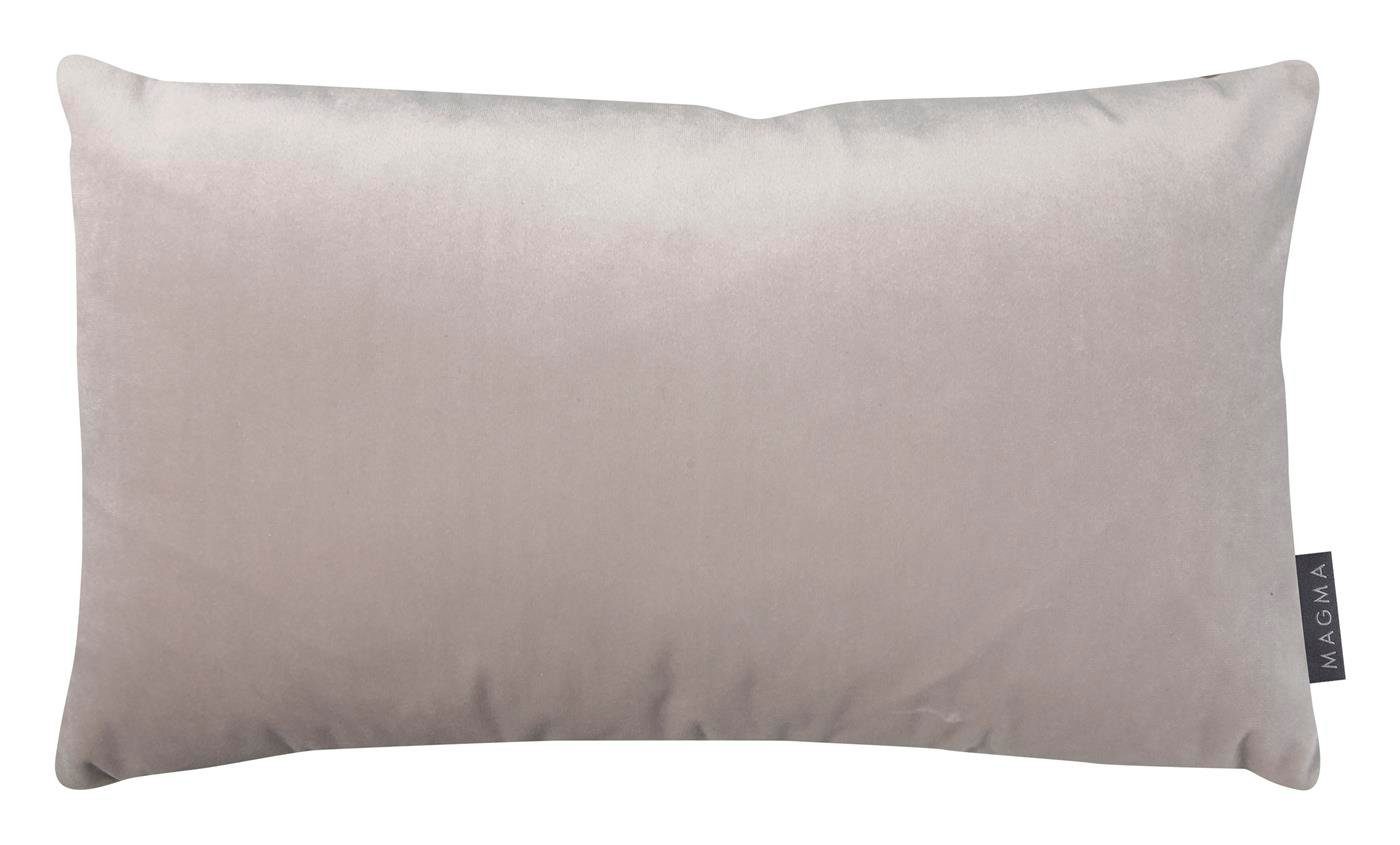 Magma Heimtex Kissenbezug Fellimitat dicke Streifen flauschig weich 40x60cm Raya, (1 Stück), breite Streifen Fellimitat