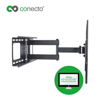 conecto TV Wandhalter für LCD LED Fernseher & Monitor TV-Wandhalterung, (bis 52 Zoll, neigbar, schwenkbar)