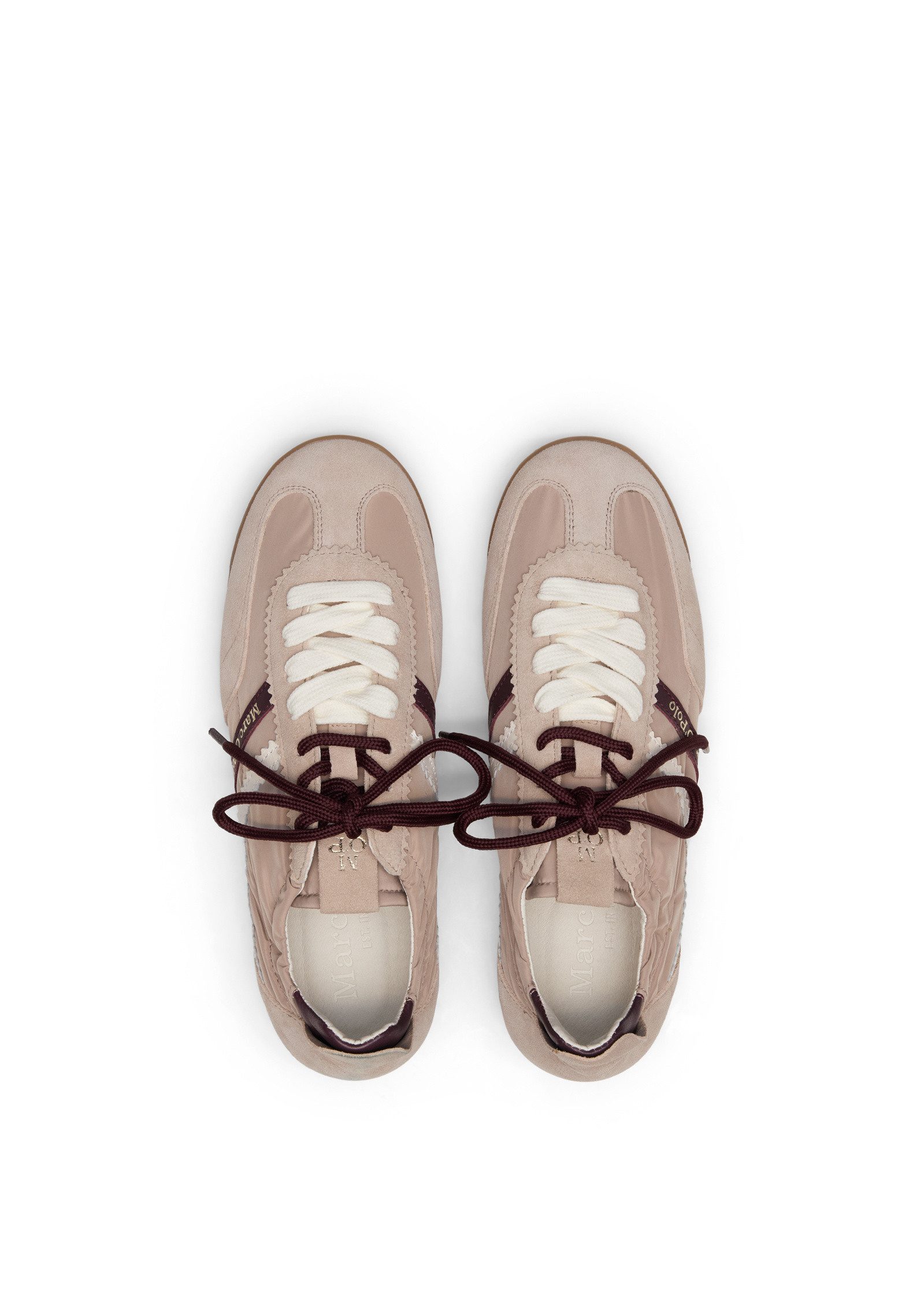 Marc O'Polo aus recyceltem Nylon mit Lederakzenten Sneaker