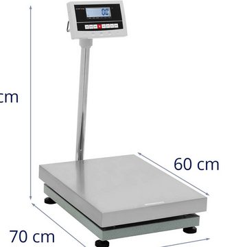 Steinberg Systems Präzisionswaage Plattformwaage Industriewaage Bodenwaage Marktwaage 300 kg / 0,01 kg