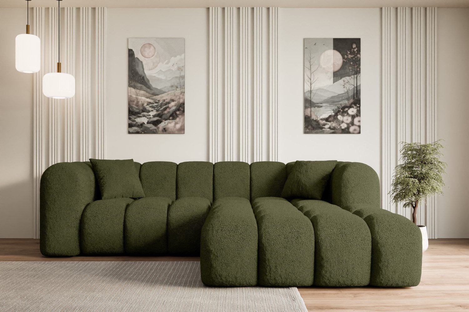 ALTDECOR Ecksofa OLEA-L1, Sofa Praktische Bequeme günstig online kaufen