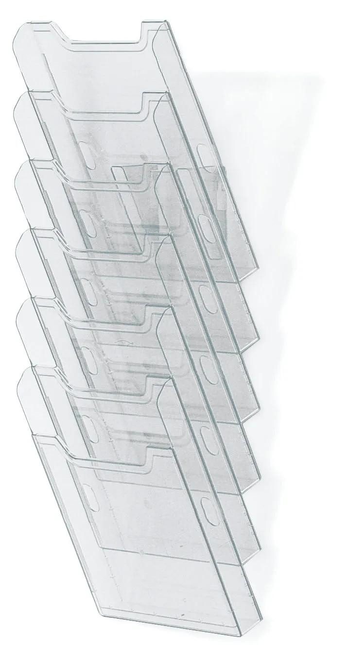 EXACOMPTA Zeitungsständer modulierbarer Wandprospektständer vertikal 6 günstig online kaufen