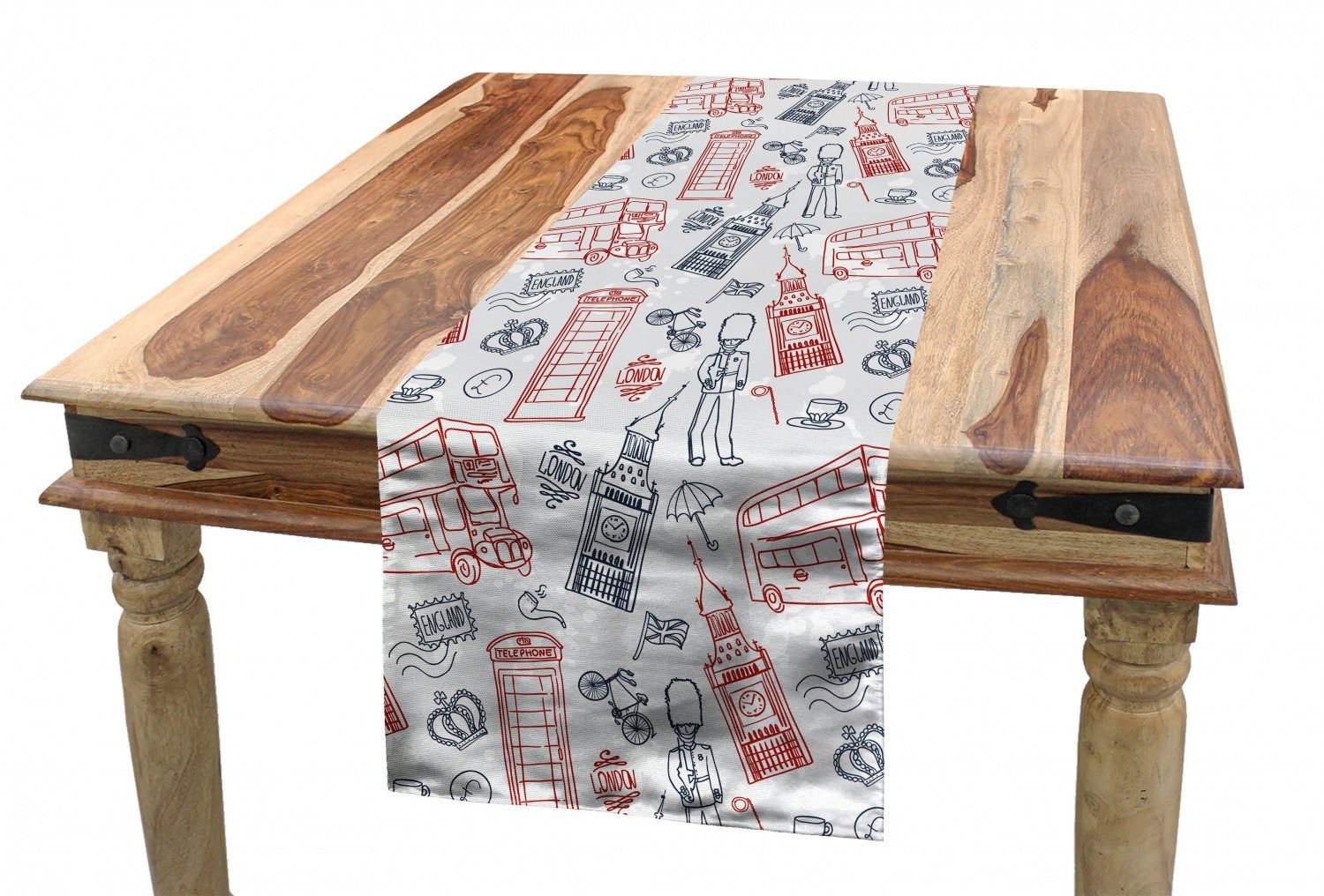 Abakuhaus Tischläufer »Esszimmer Küche Rechteckiger Dekorativer Tischläufer«,  London Beliebte Englisch online kaufen | OTTO