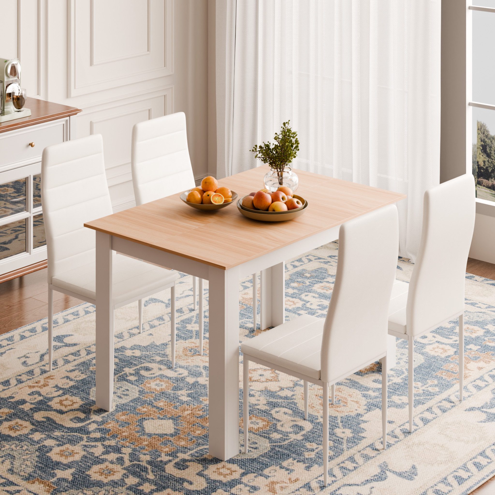 Mondeer Essgruppe Esszimmergruppe (Set, 5-tlg), (1 günstig online kaufen