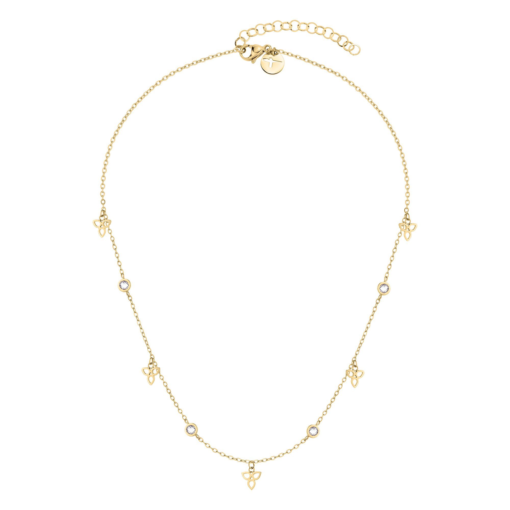 Tamaris Edelstahlkette Edelstahl goldfar... Tamaris Edelstahlkette Edelstahl goldfar...