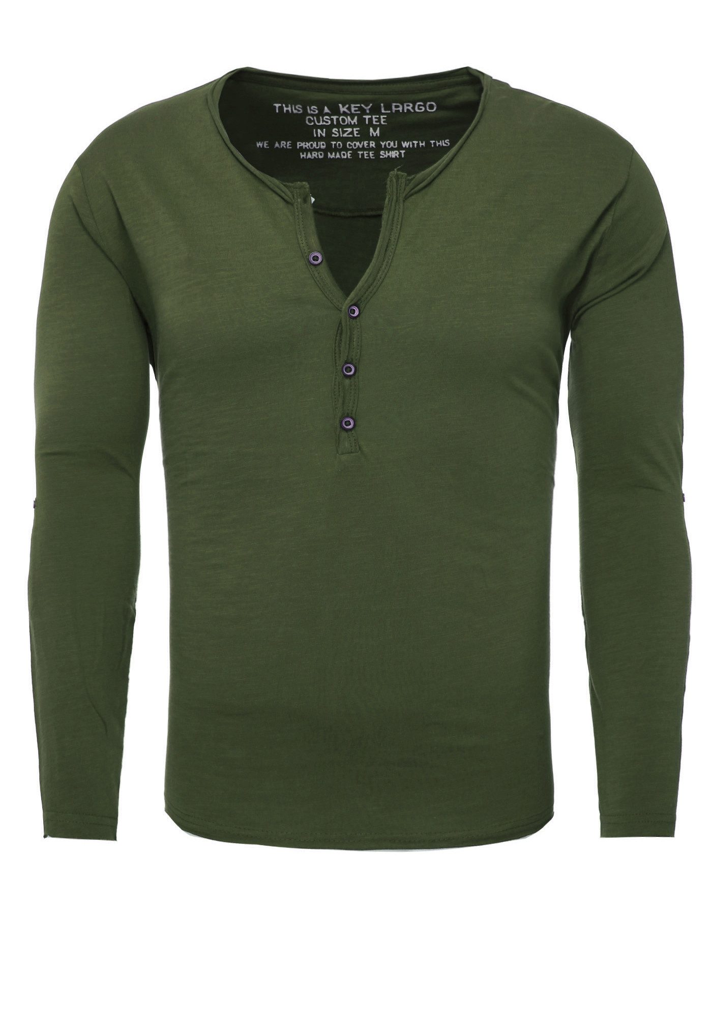 Key Largo Longsleeve MLS GINGER button (1er) günstig online kaufen