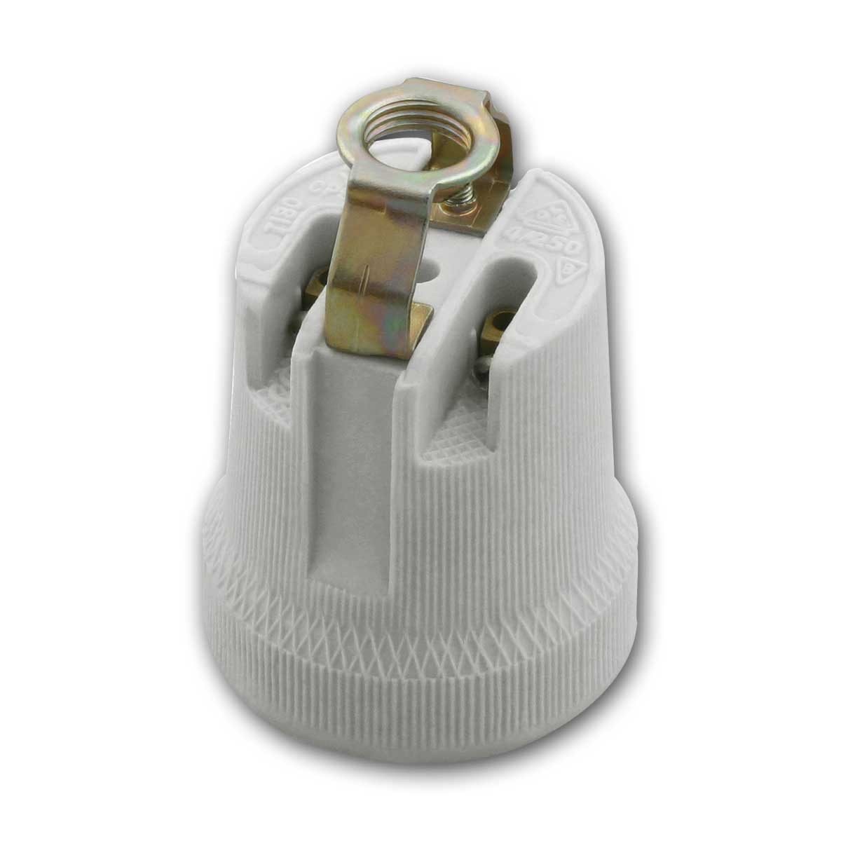 world-trading-net Lampenfassung E27 Lampenfassung aus Keramik HLDR-E27-D