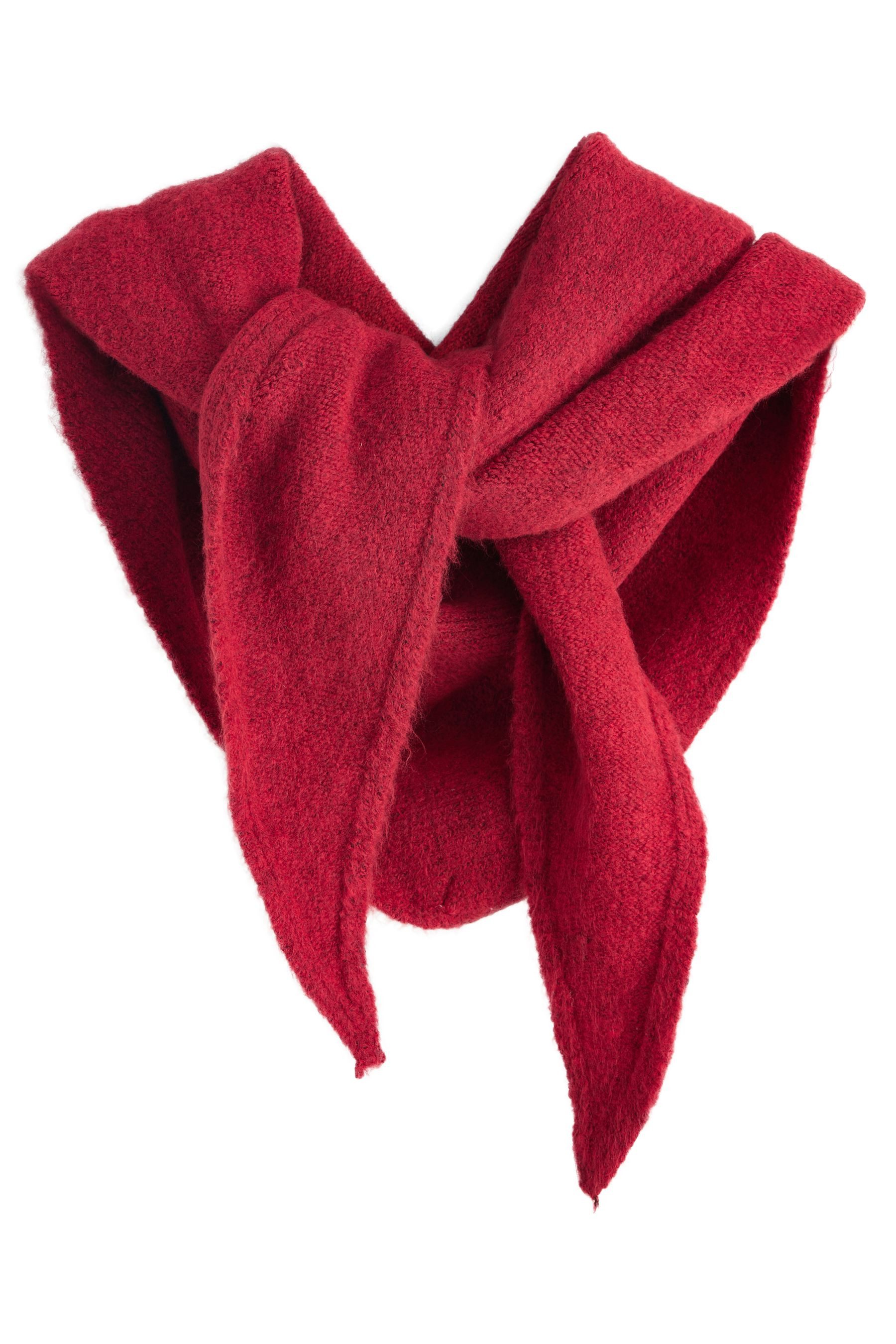 Next Schal Mittelschwerer, dreieckiger Strickschal, (1-St)