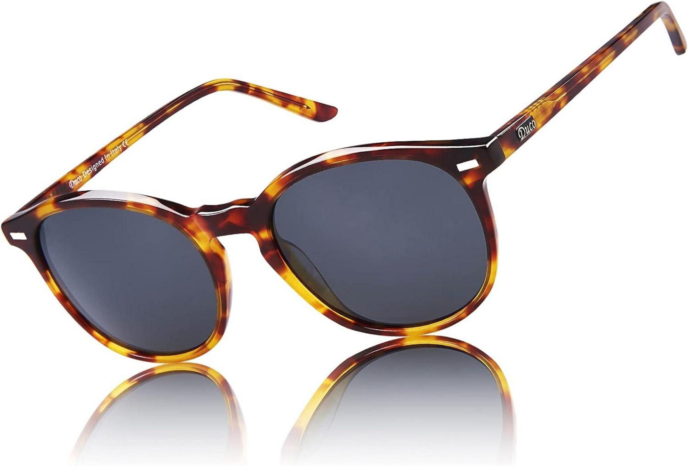 Retrosonnenbrille Retro Polarisierte Damen Sonnenbrille UV400 Vintage Leichtgewicht