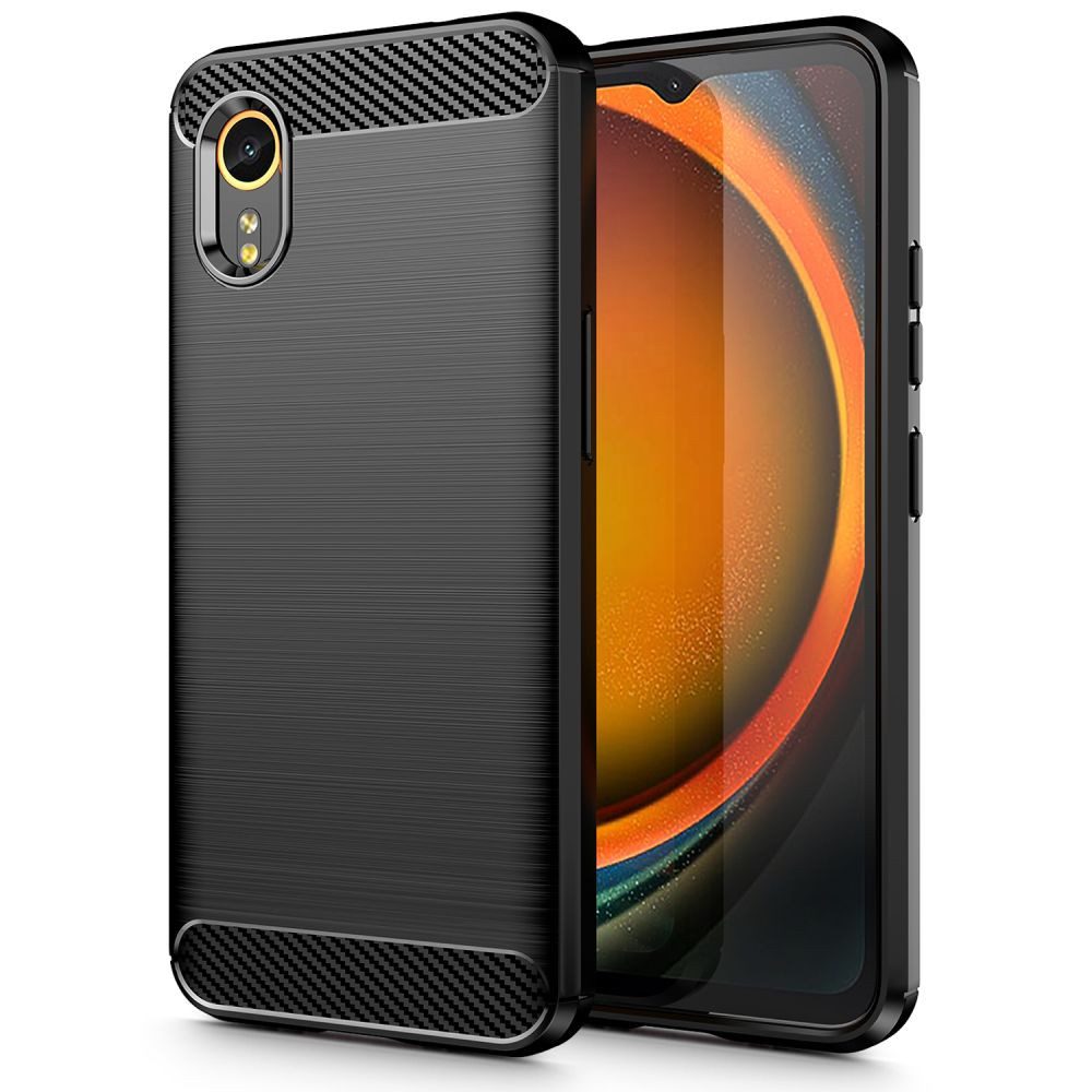 TECH PROTECT Handyhülle Schutzhülle Handyschale Stoßschutz, Carbon-Optik, flexibles TPU, stoßfest, passgenau