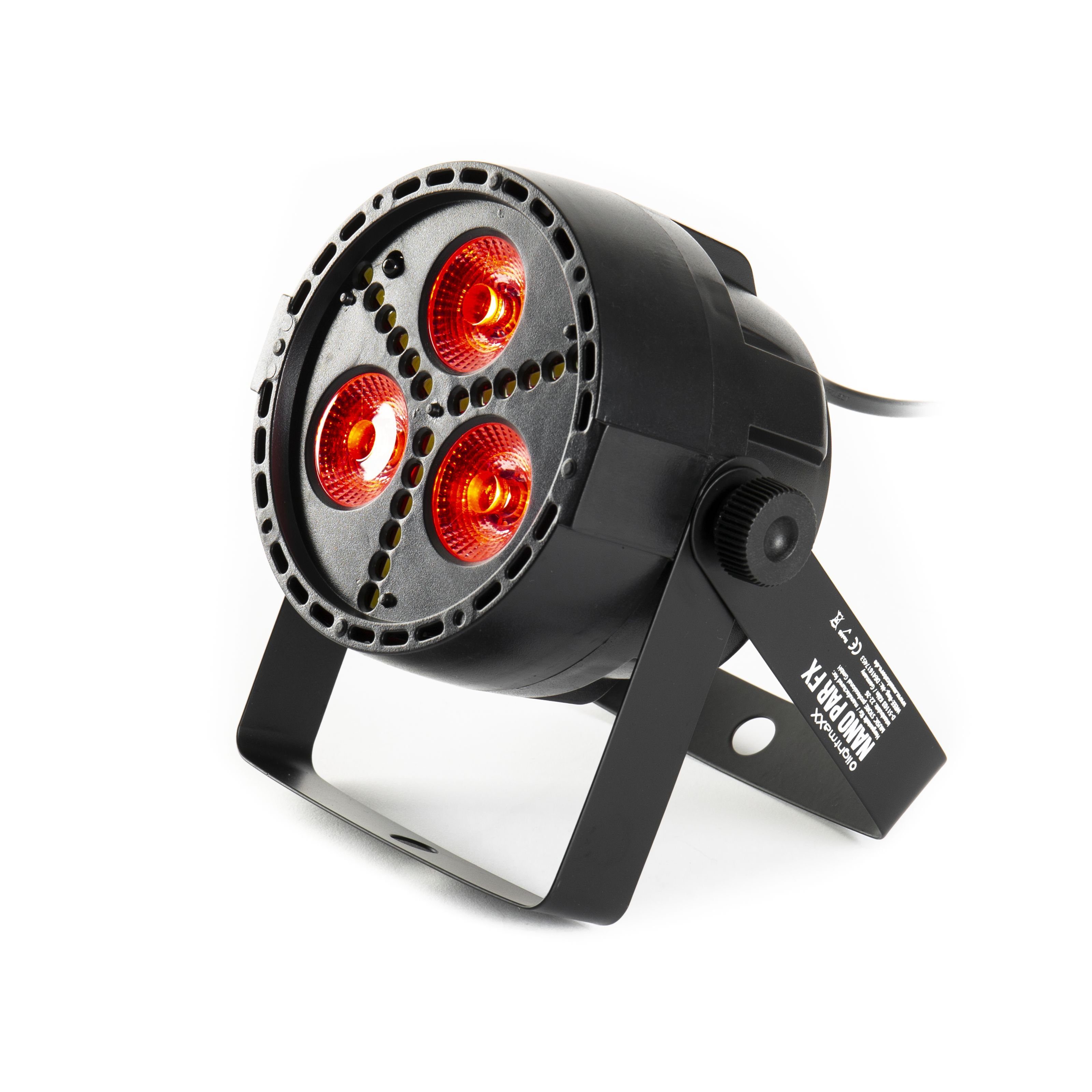 lightmaXX LED Scheinwerfer, Nano PAR FX, LED PAR Scheinwerfer, RGBW-Farbmischung