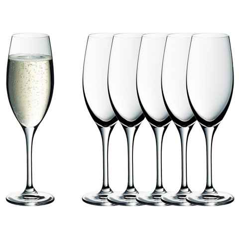 WMF Sektglas easy Plus, Kristallglas, Kristallglas, spülmaschinenfest, transparent