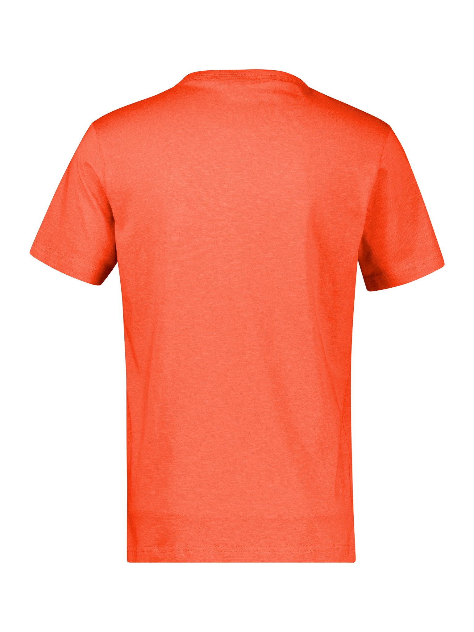 LERROS Kurzarmshirt mit Serafino-Kragen – Bild 4 von 4