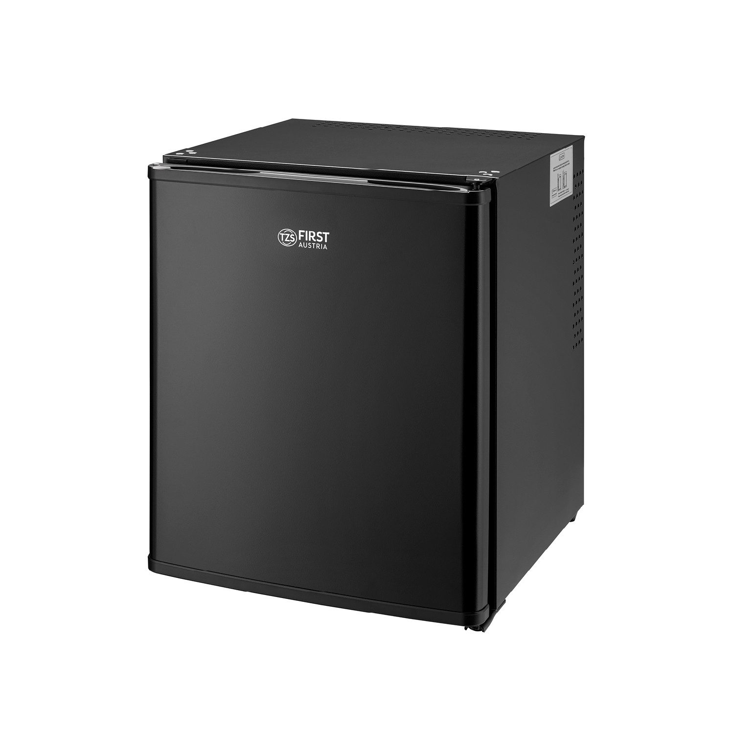 TZS FIRST AUSTRIA 30L, Lautlos & Vibrationsfrei, Abschließbar FA-5173-1-BA, 48 cm hoch, 40 cm breit, Minibar mit LED-Beleuchtung, Schloss & leisem Betrieb