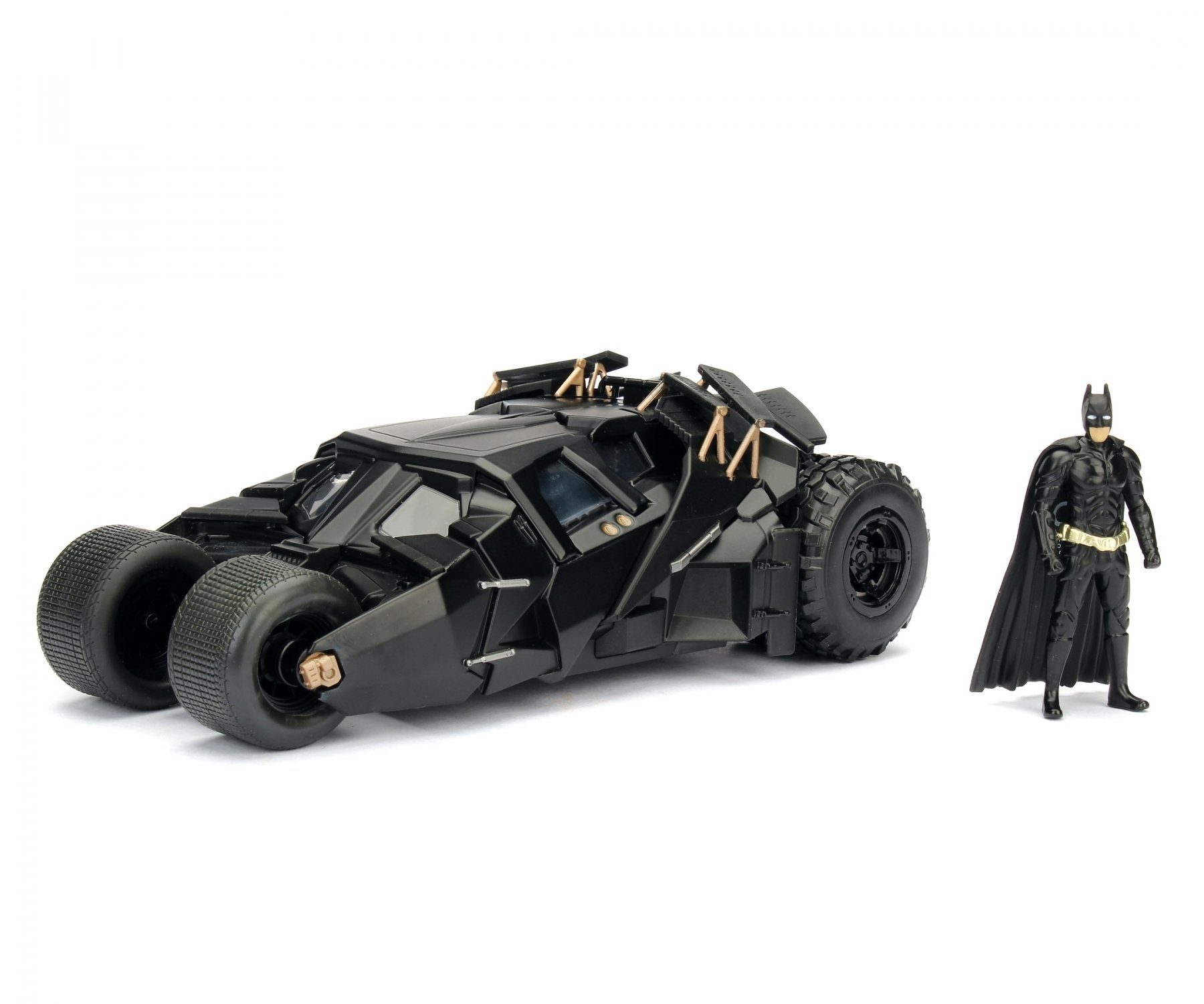 JADA Spielzeug-Auto Batmobil "Tumbler" & Batman - The Dark Knight