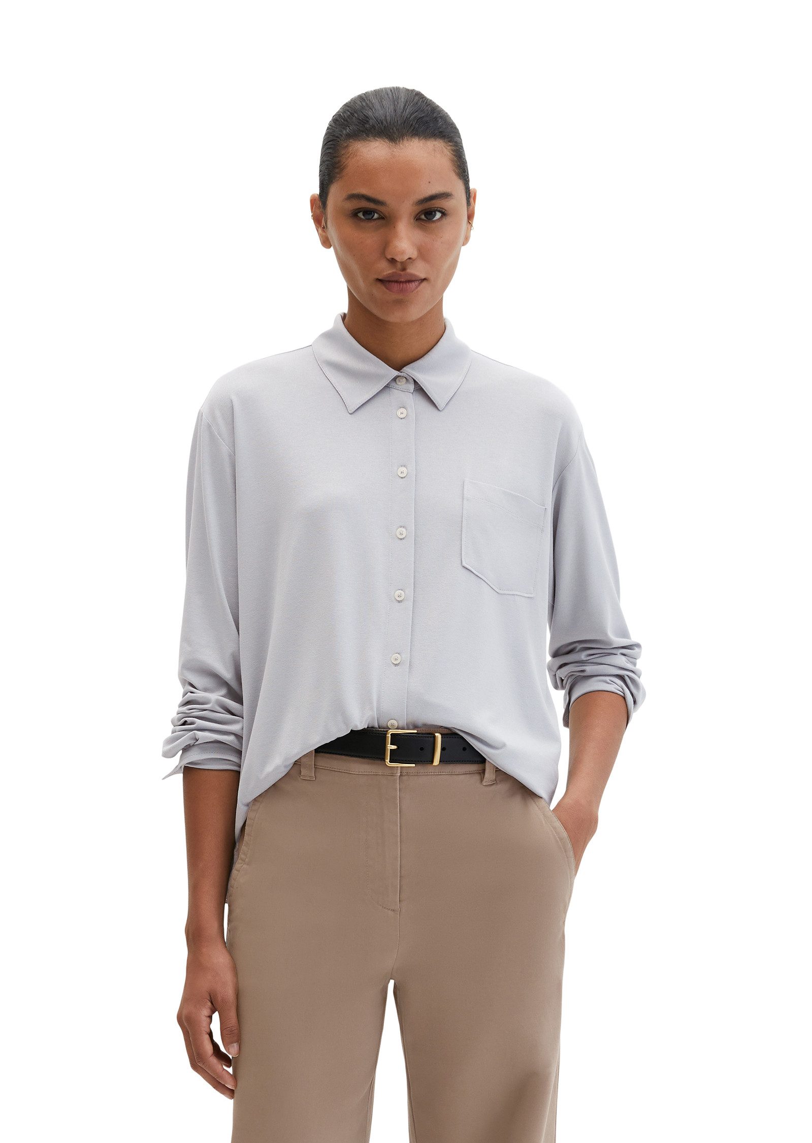 Marc O'Polo Blusenshirt aus LENZING™ ECOVERO™